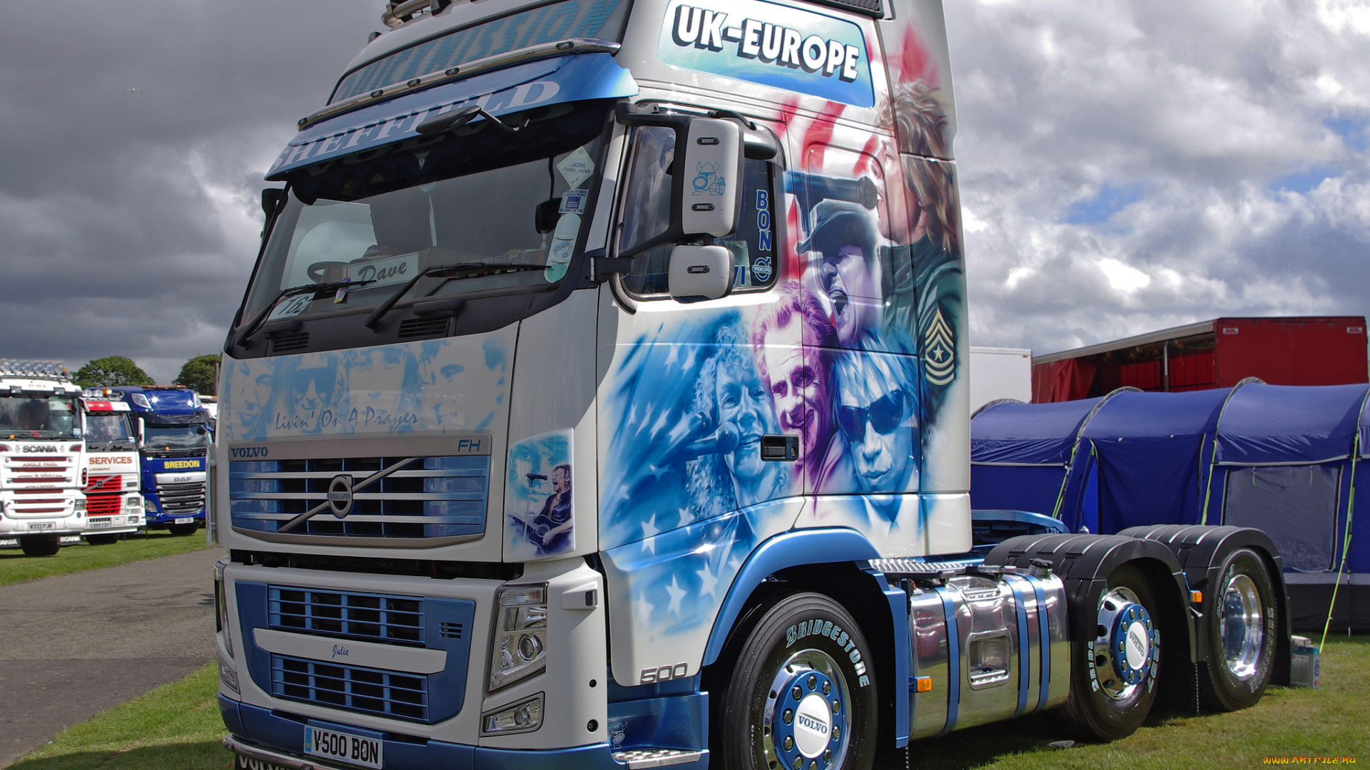 volvo, fh, автомобили, volvo, trucks, , выставка, улица, тягач, тяжёлый, грузовик, седельный