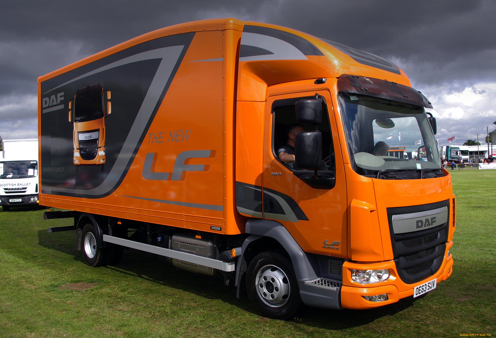 daf, lf, euro6, автомобили, daf, , выставка, улица, тяжёлый, грузовик