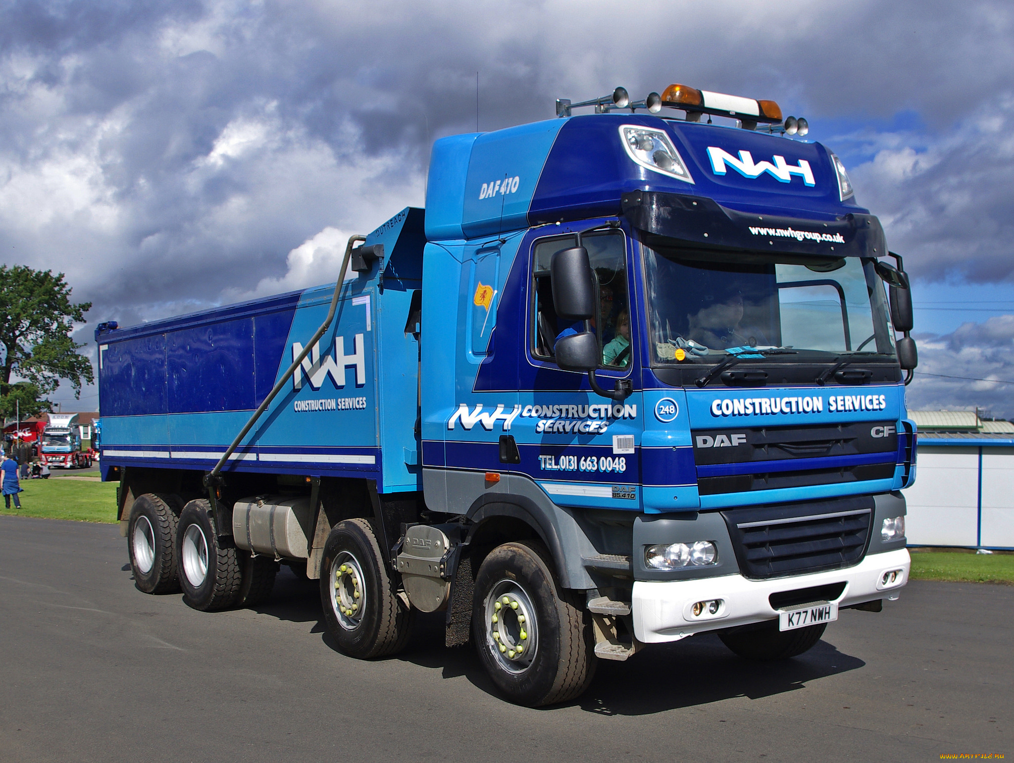 daf, cf, автомобили, daf, , выставка, улица, грузовик, тяжёлый