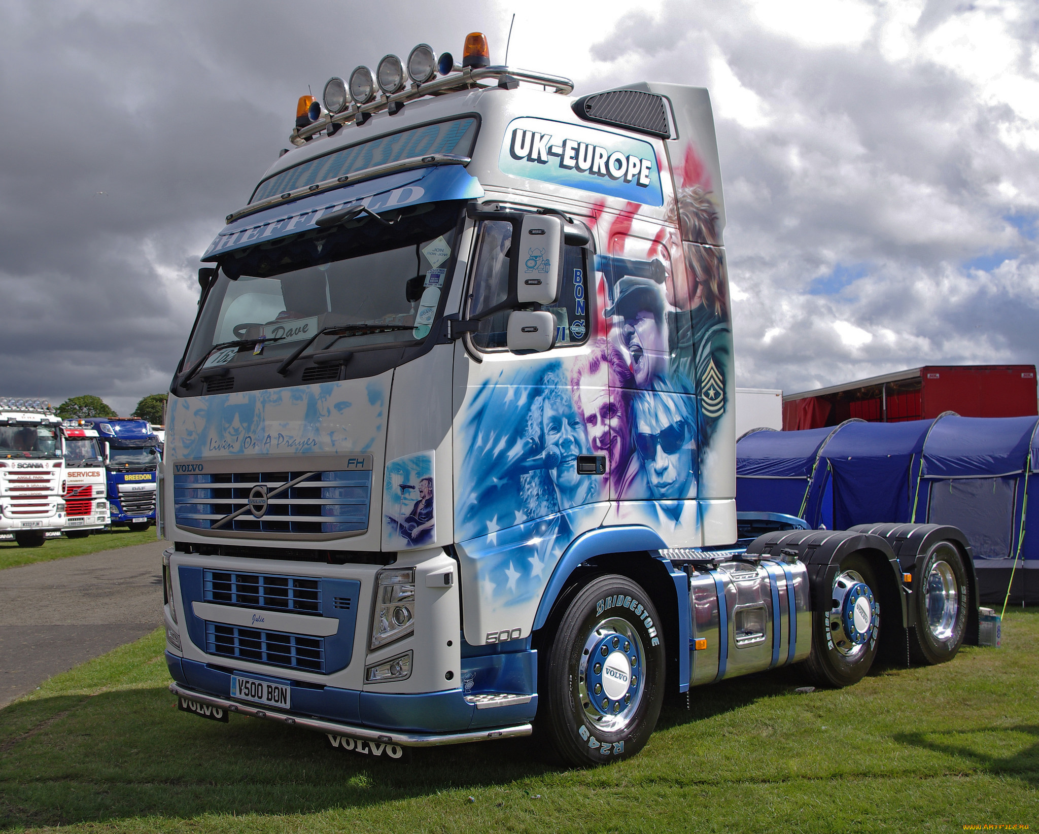 volvo, fh, автомобили, volvo, trucks, , выставка, улица, тягач, тяжёлый, грузовик, седельный