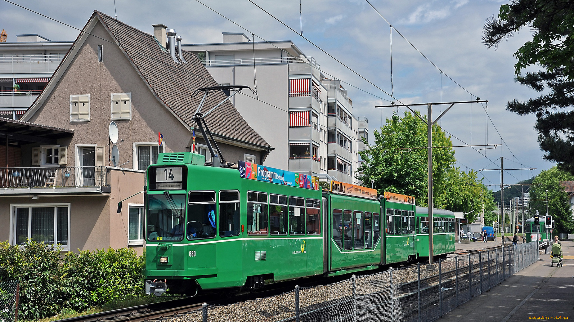 техника, трамваи, транспорт, рельсы, трамвай