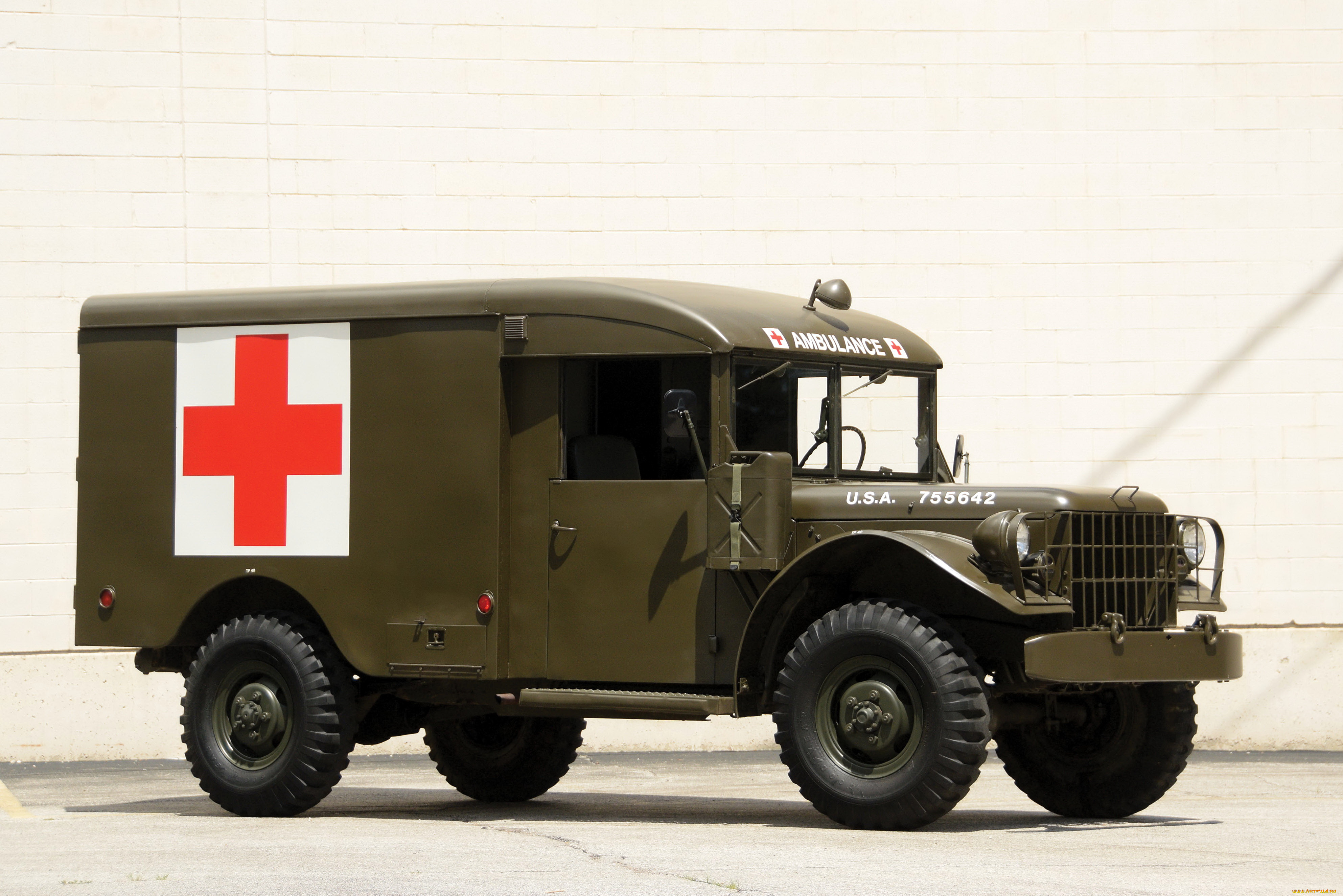 техника, военная, техника, g-741, ambulance, dodge, m43