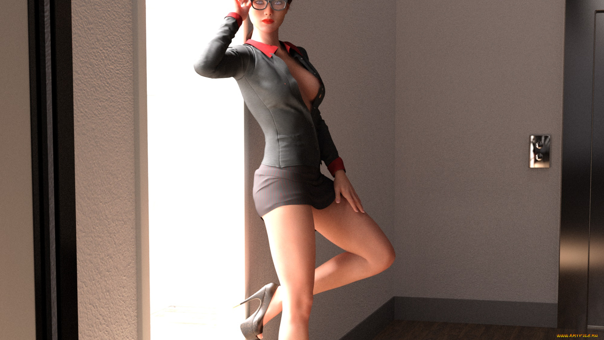 3д, графика, люди, , people, фон, взгляд, девушка