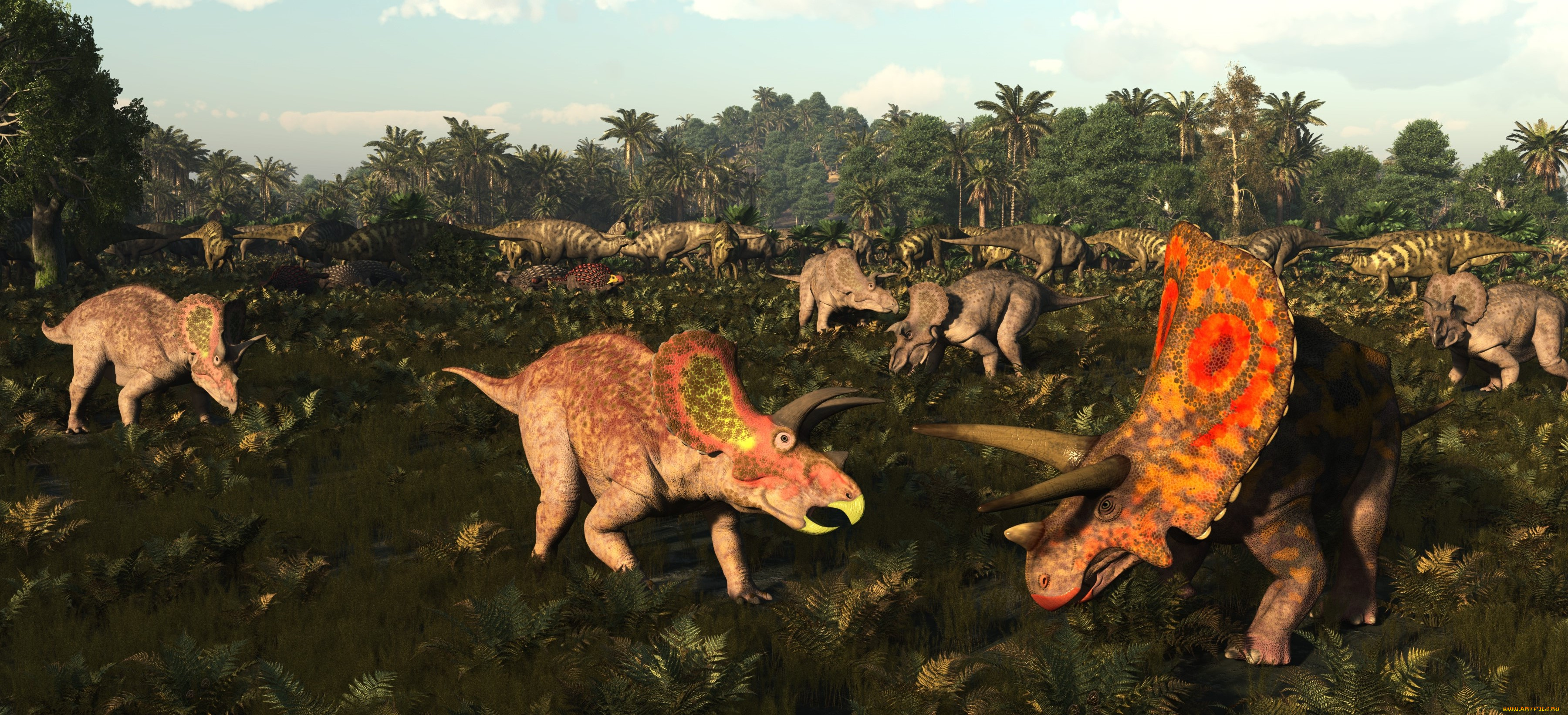 3д, графика, животные, , animals, динозавры