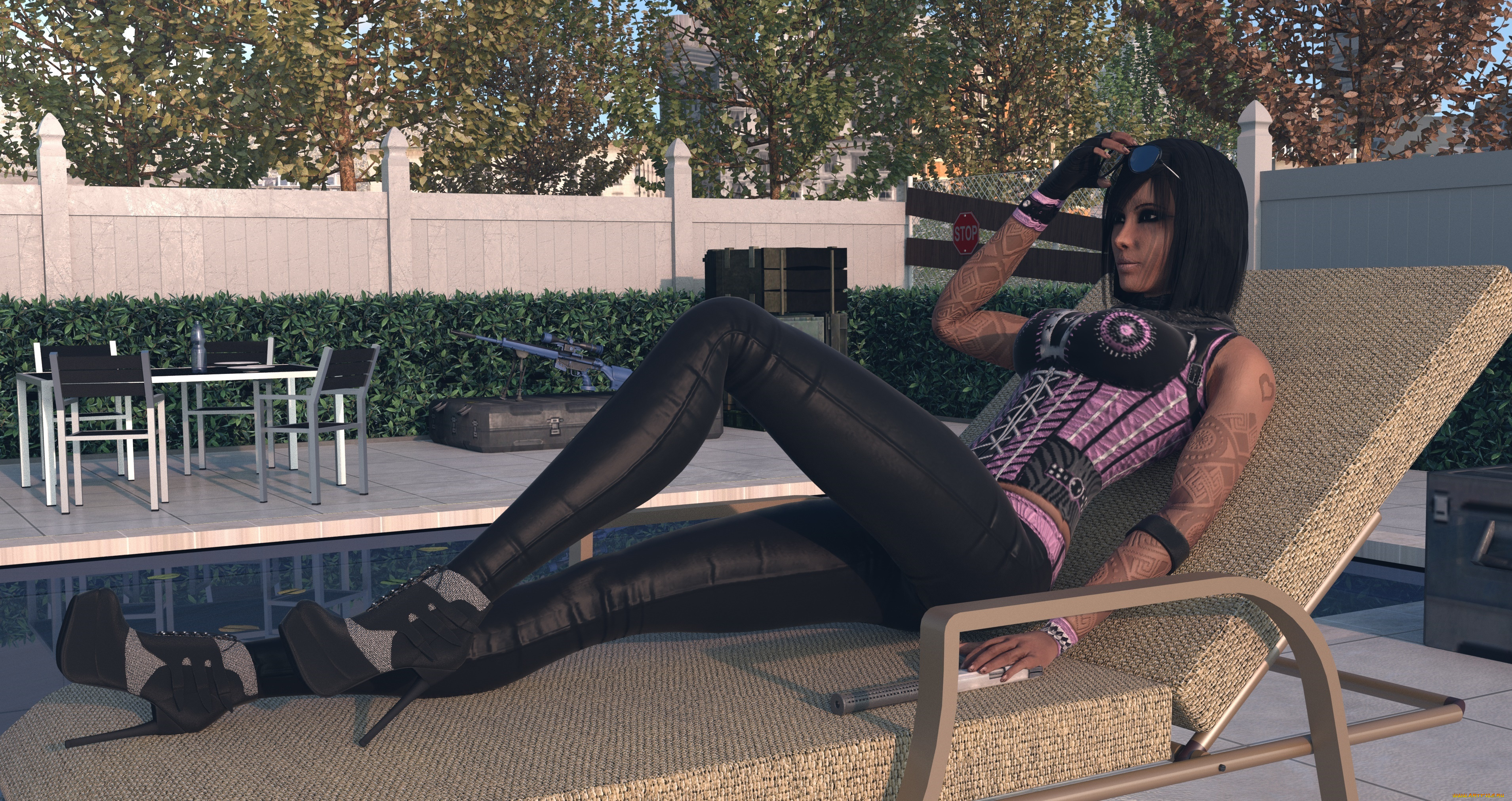 3д, графика, люди, , people, девушка, взгляд, фон