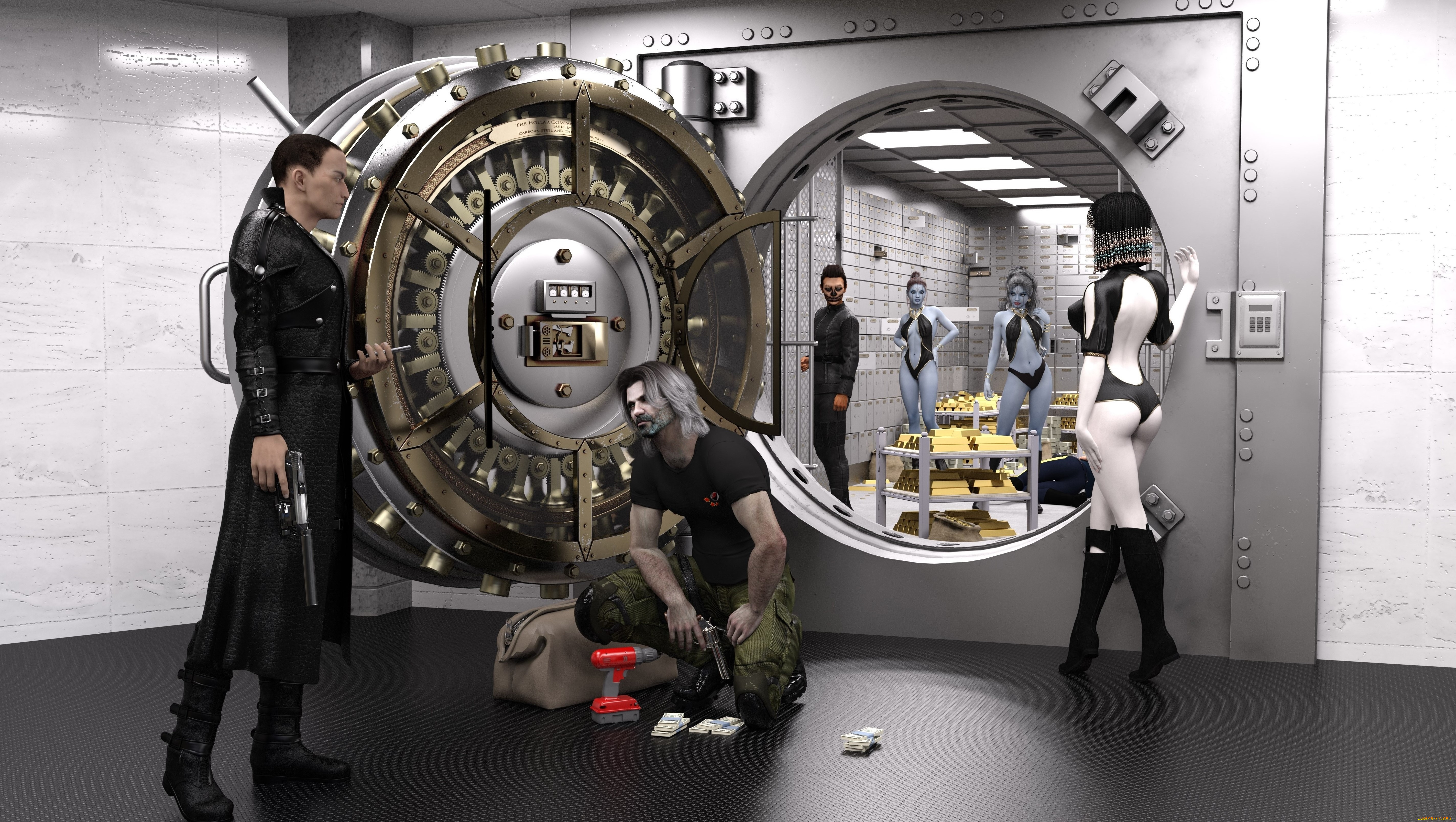 3д, графика, фантазия, , fantasy, персонажи