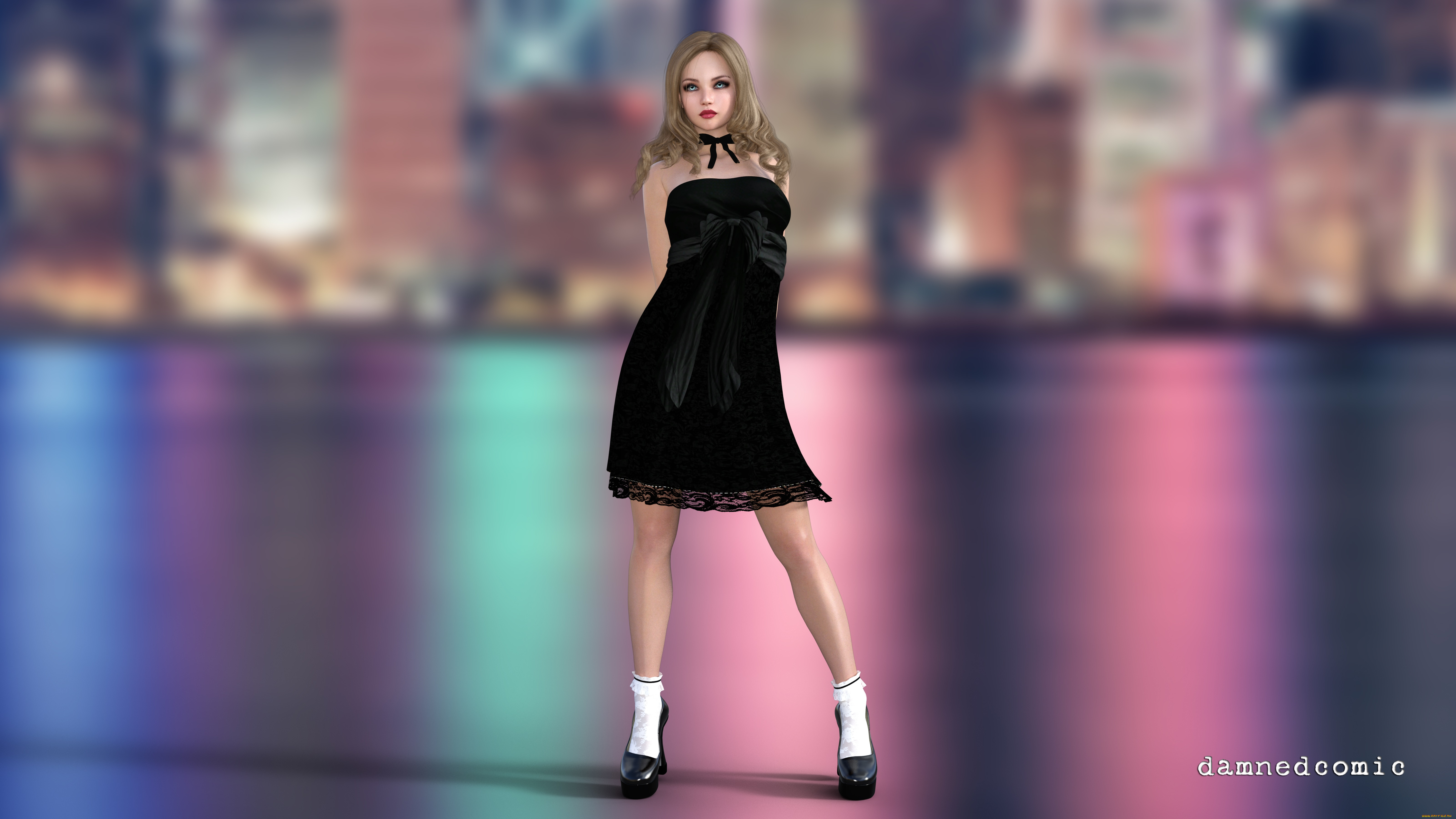 3д, графика, люди, , people, фон, взгляд, девушка