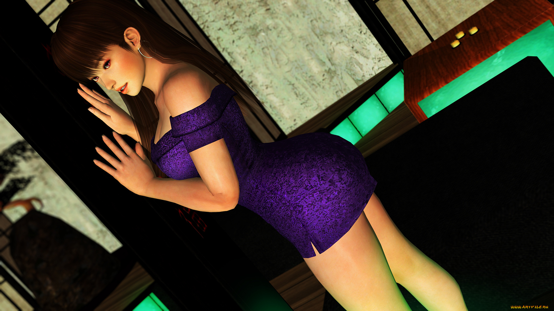 3д, графика, люди, , people, фон, взгляд, девушка