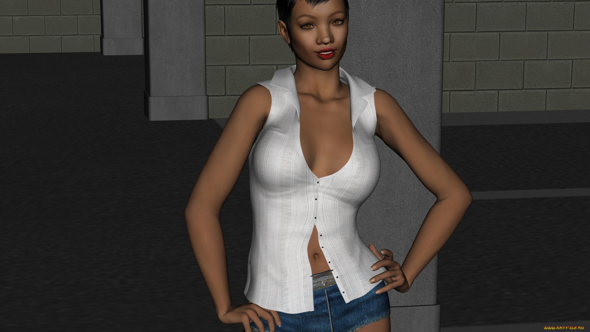 carabinieri, 3д, графика, люди, , people, фон, взгляд, девушка