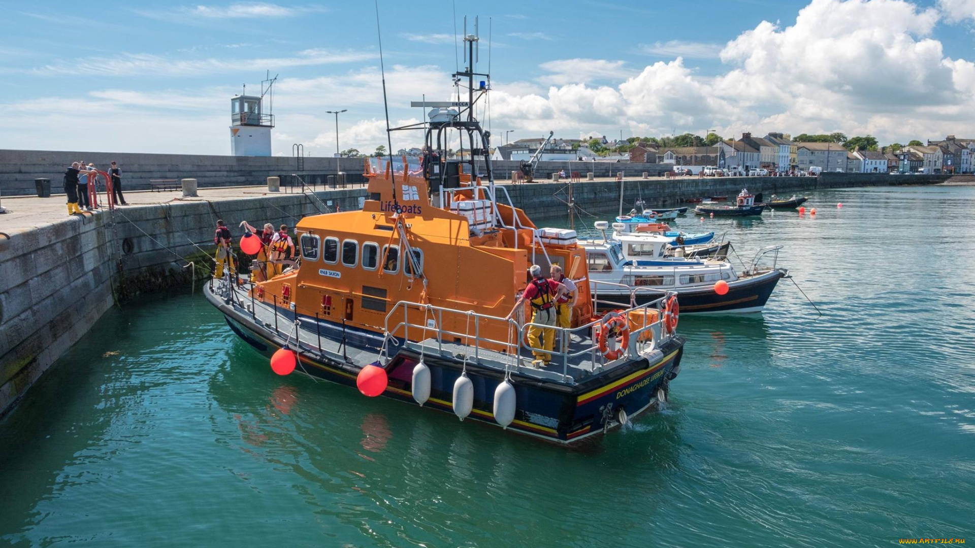 корабли, катера, лоцман