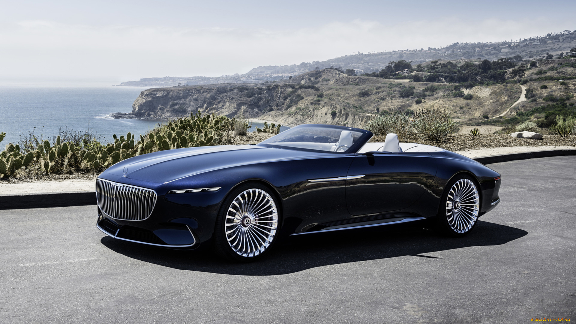 mercedes-maybach, vision, 6, cabriolet, ev, concept, 2017, автомобили, mercedes-benz, mercedes-maybach, vision, 6, cabriolet, ev, concept, 2017