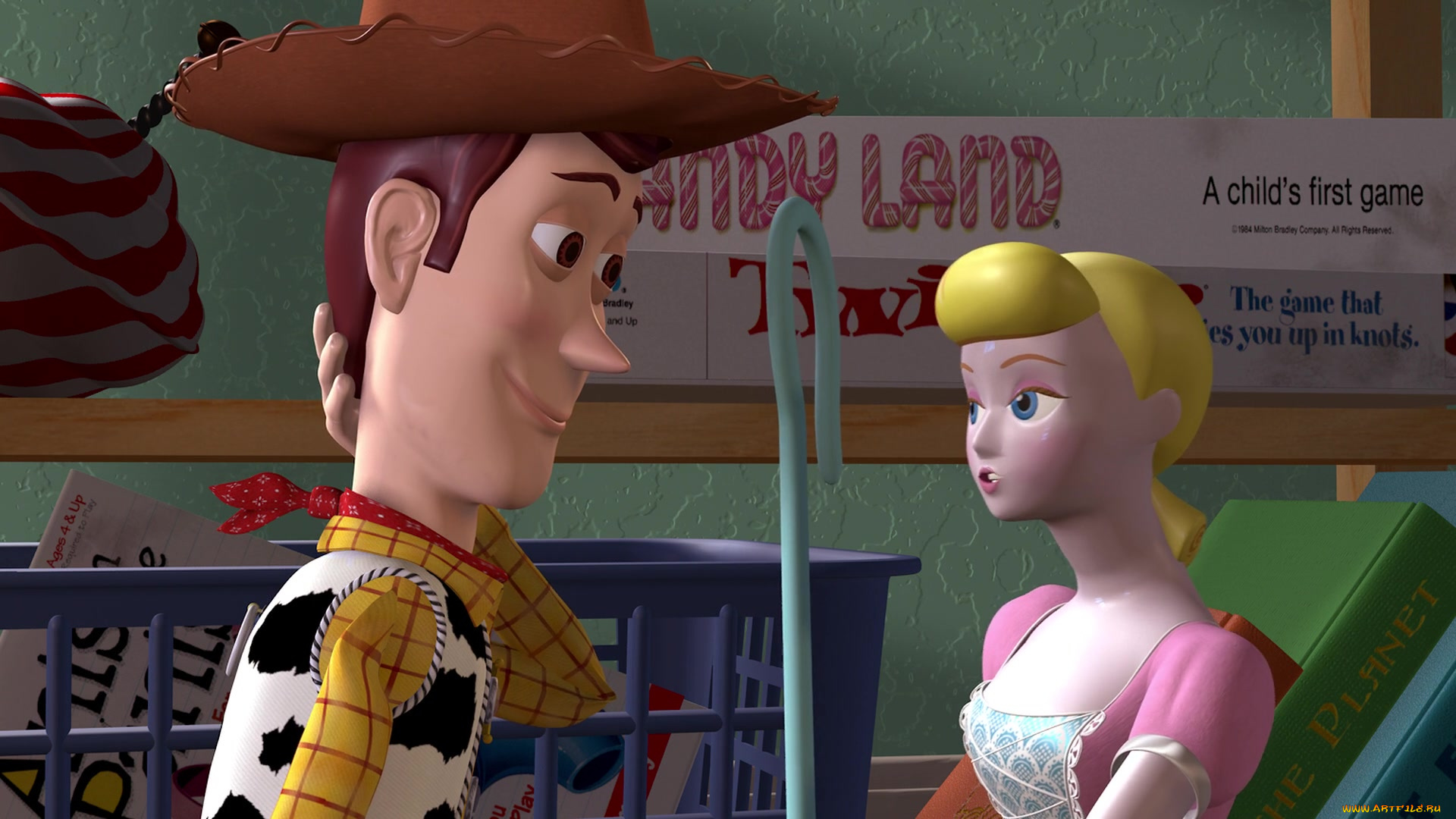 мультфильмы, toy, story, книги, девушка, ковбой, пастушка, игрушка, кукла