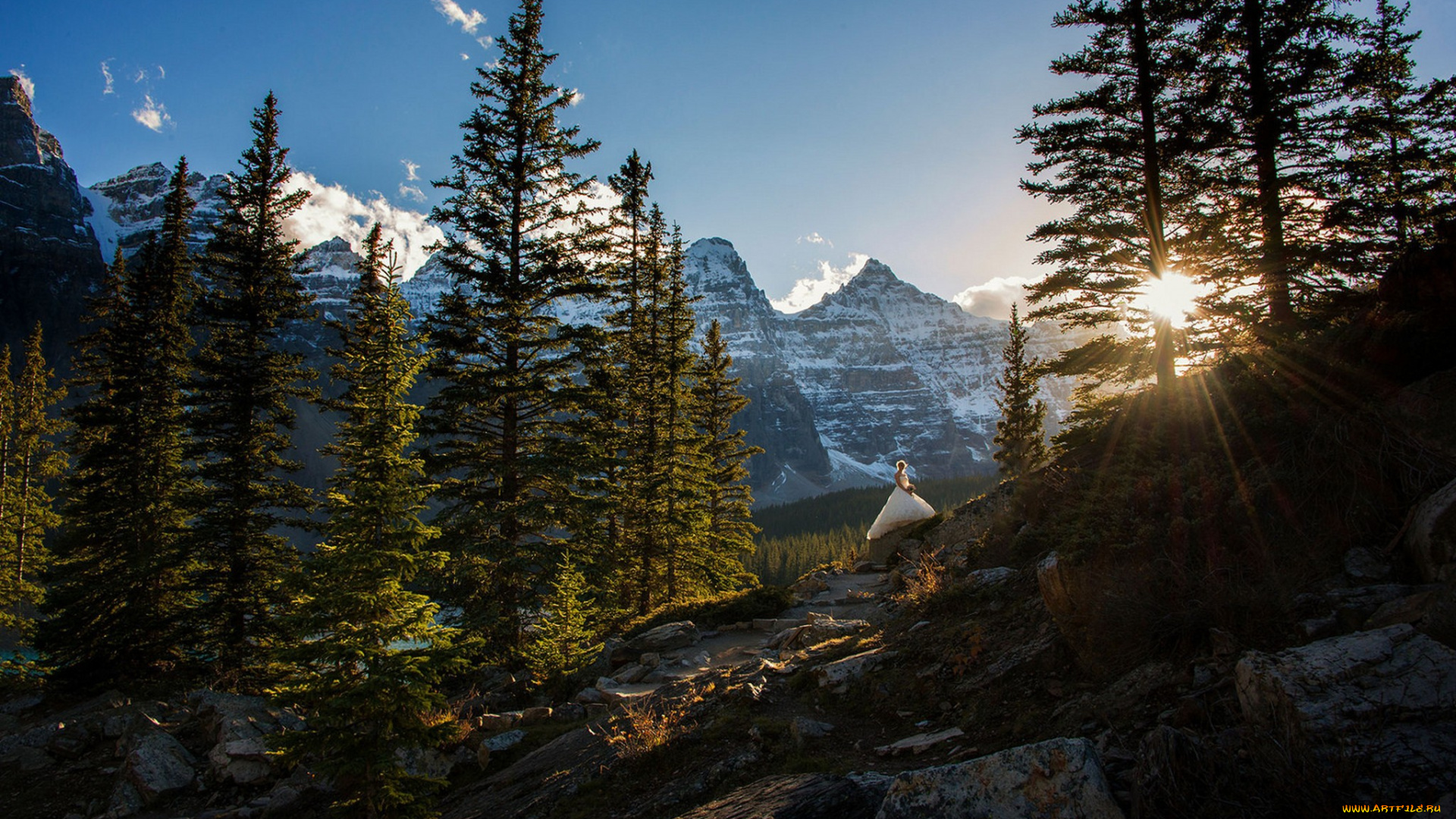 природа, горы, простор