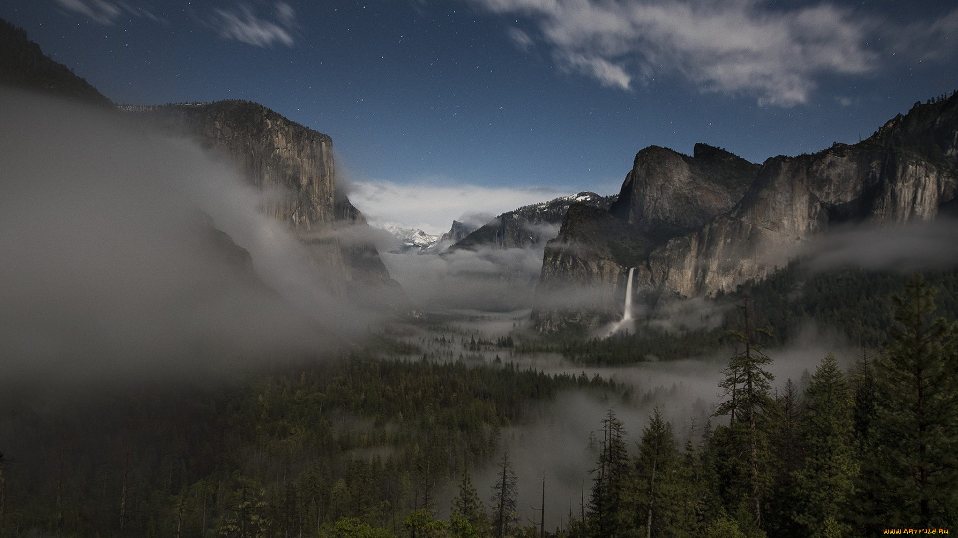 природа, горы, простор