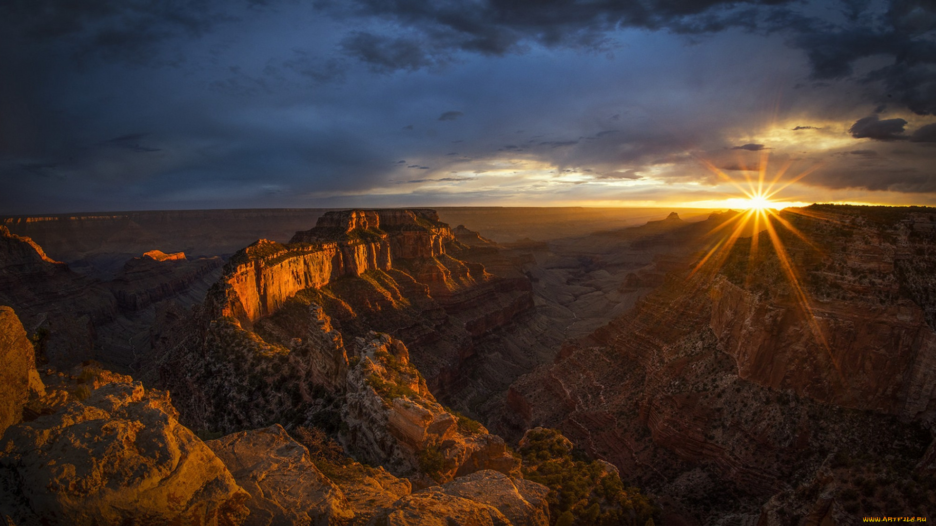 природа, горы, простор