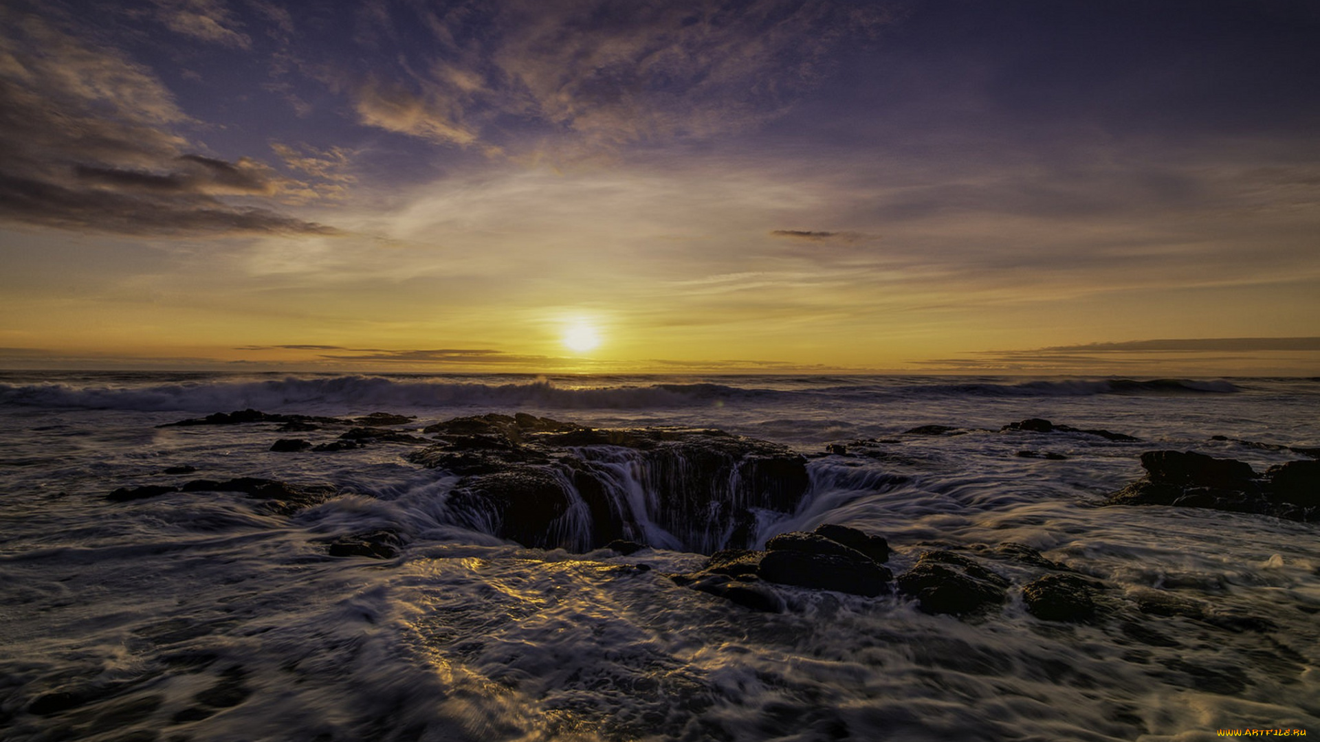 природа, моря, океаны, простор