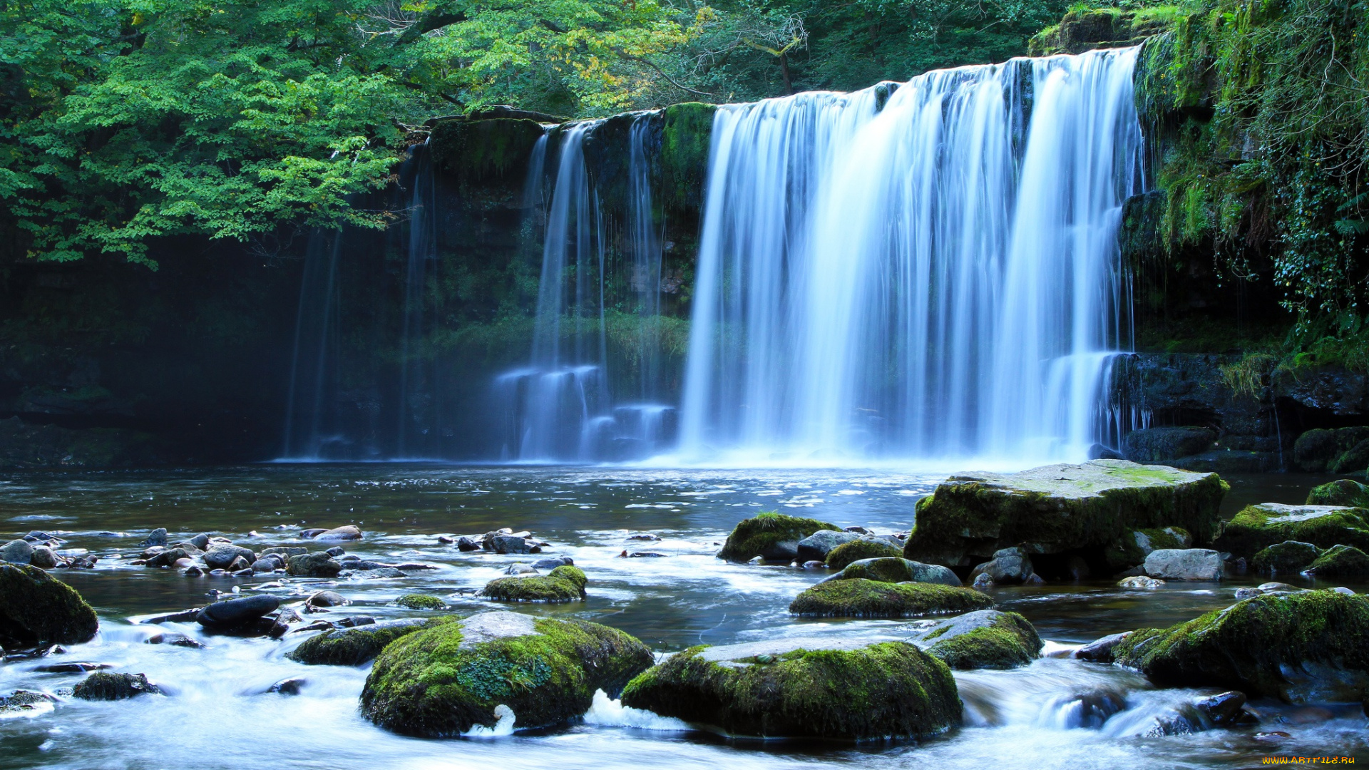 природа, водопады, водопад