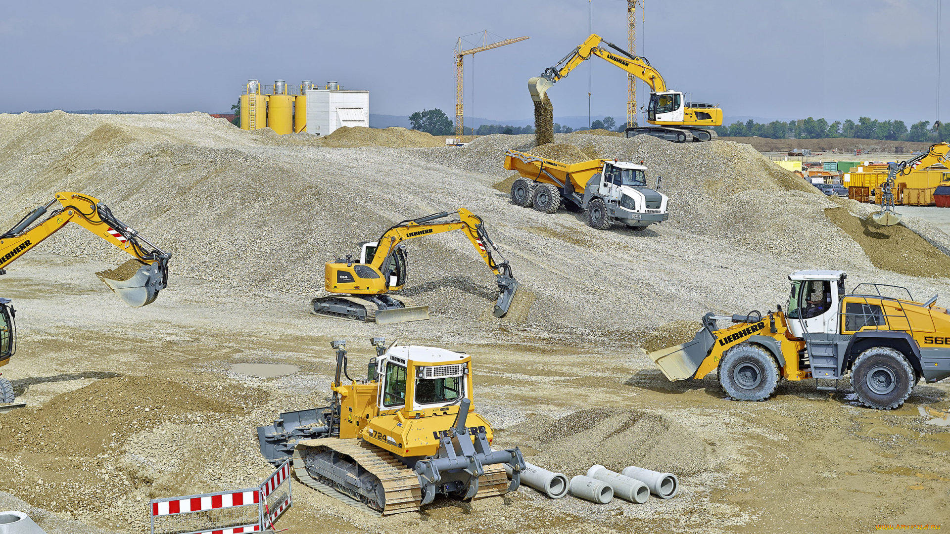 техника, другое, liebherr