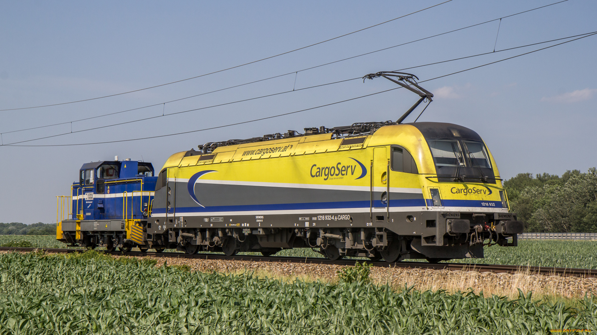 техника, электровозы, локомотив, состав