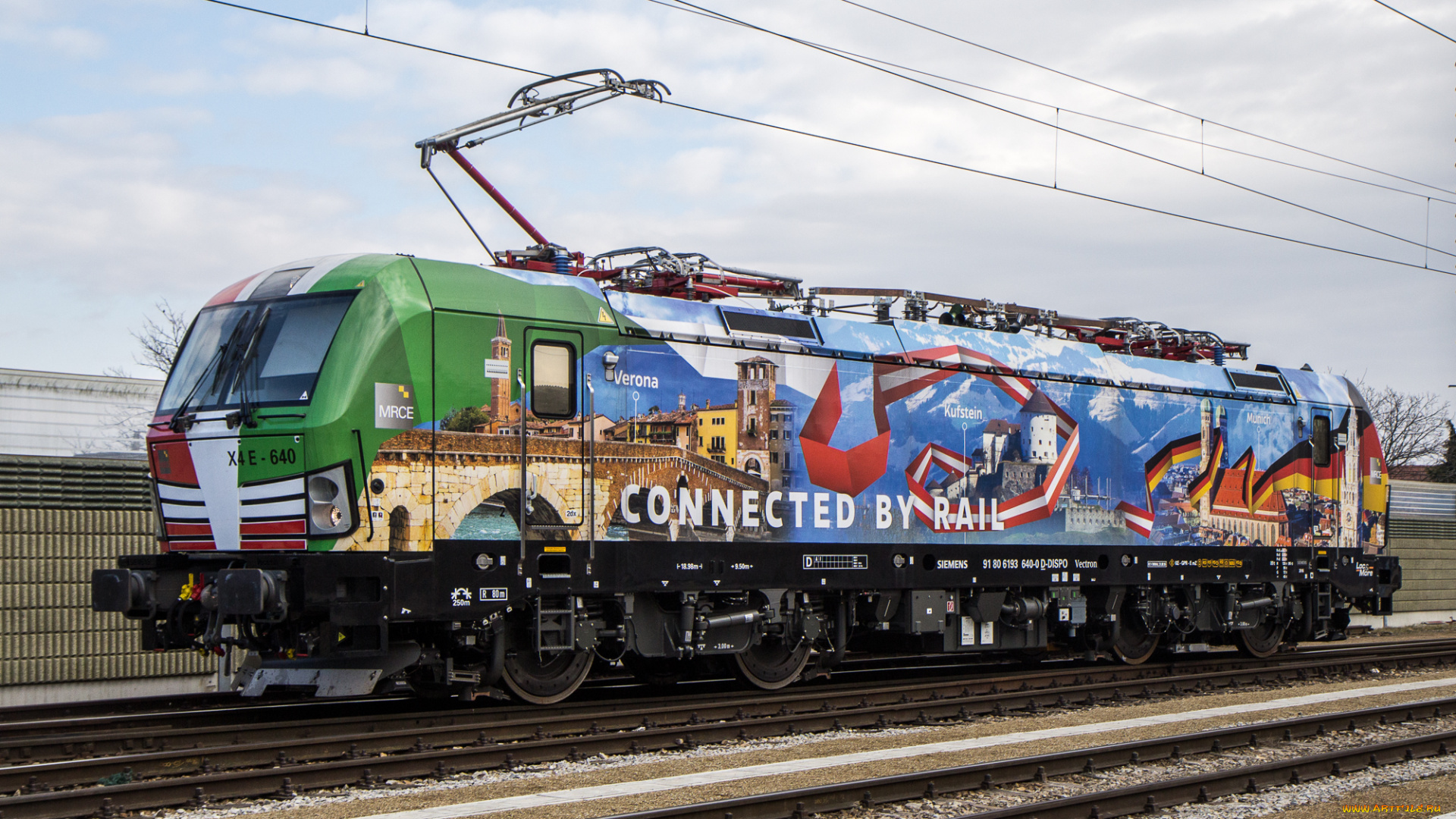 техника, электровозы, локомотив, состав