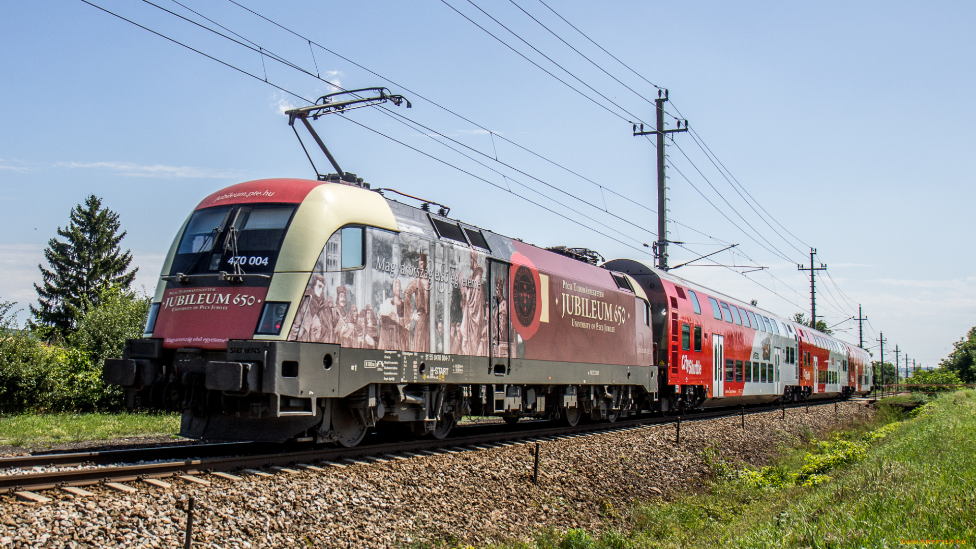 техника, электровозы, локомотив, состав