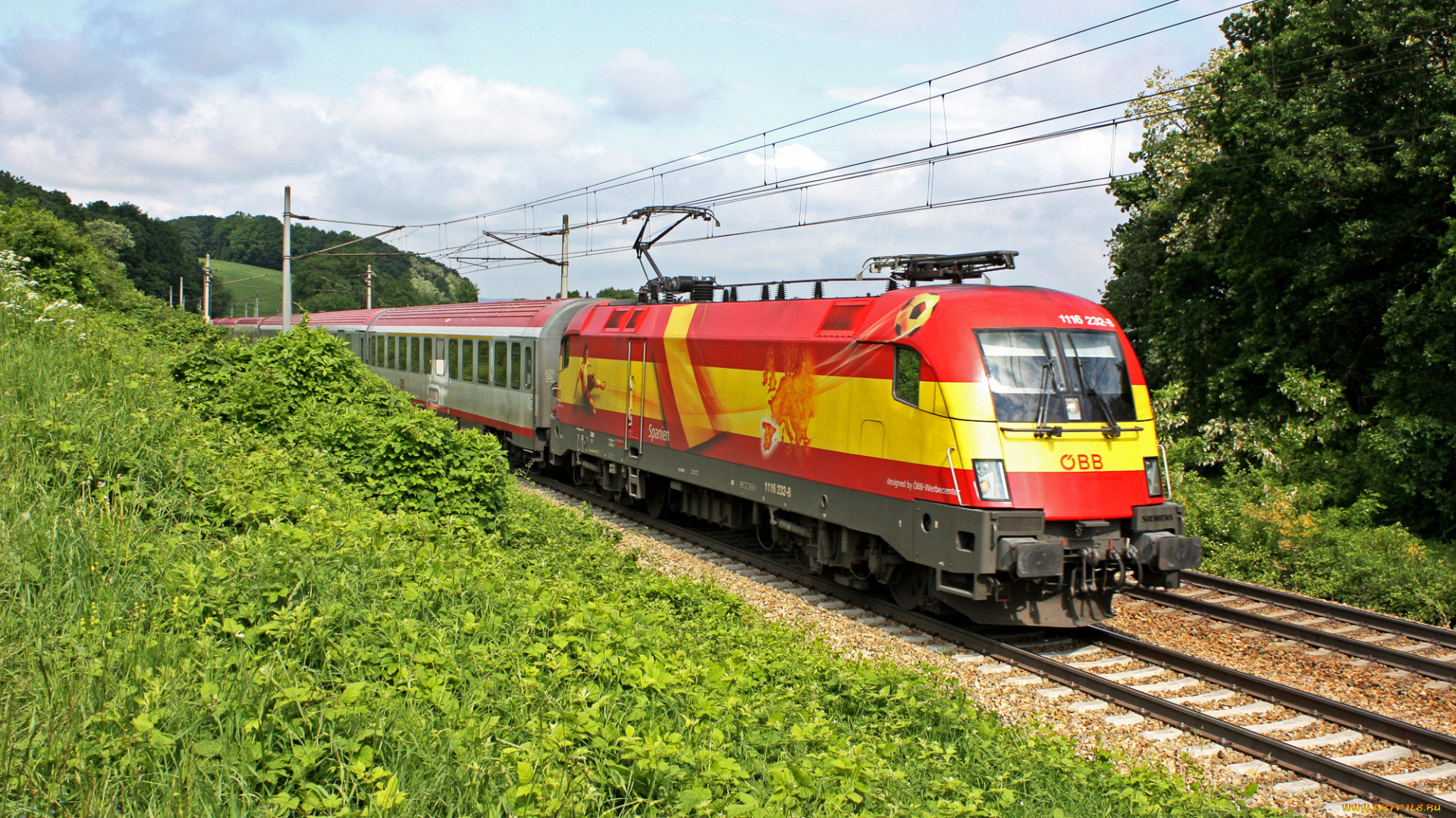 техника, электровозы, состав, локомотив