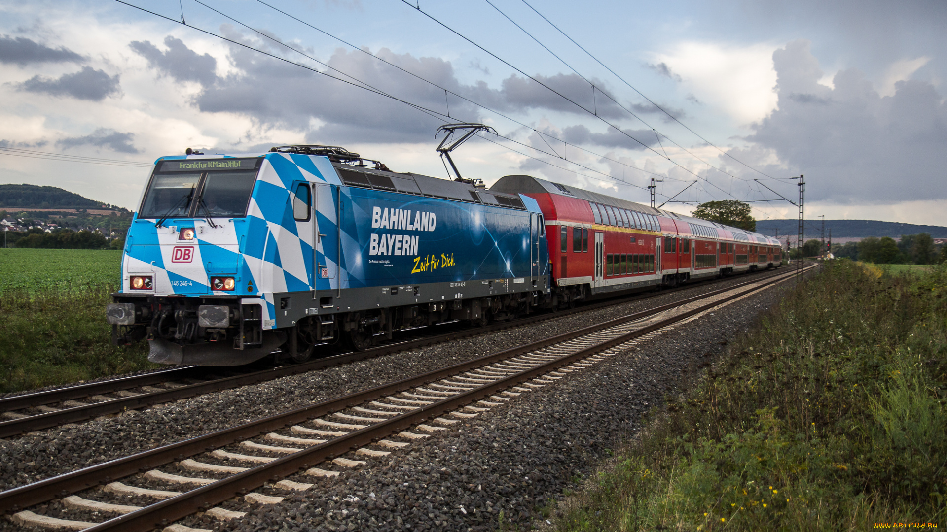 техника, электровозы, состав, локомотив