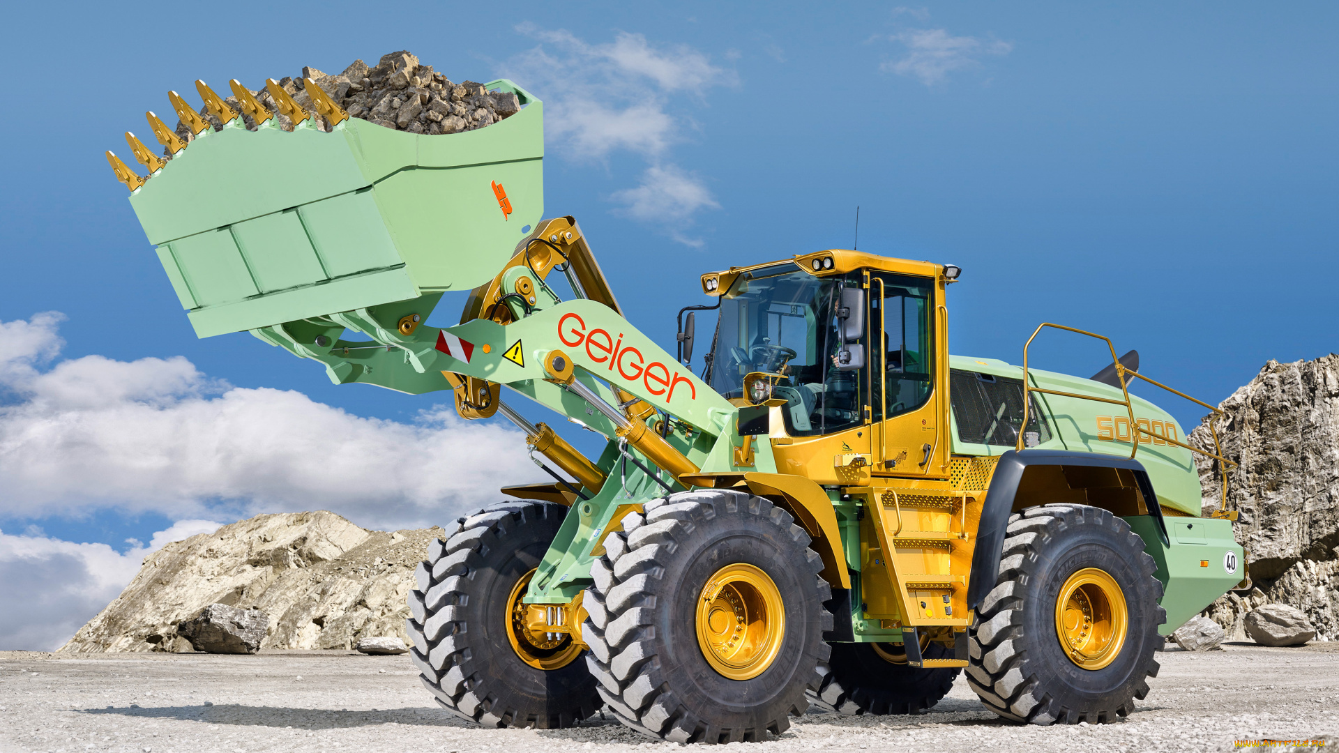 техника, фронтальные, погрузчики, liebherr