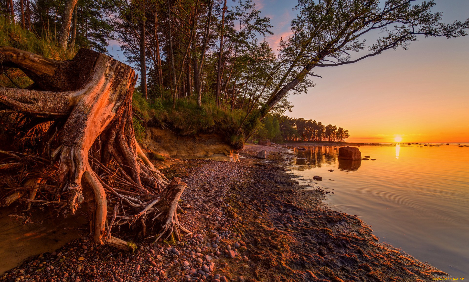 природа, восходы, закаты, простор