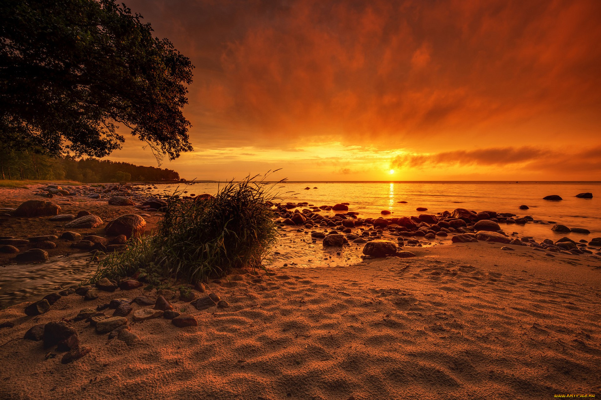 природа, восходы, закаты, простор