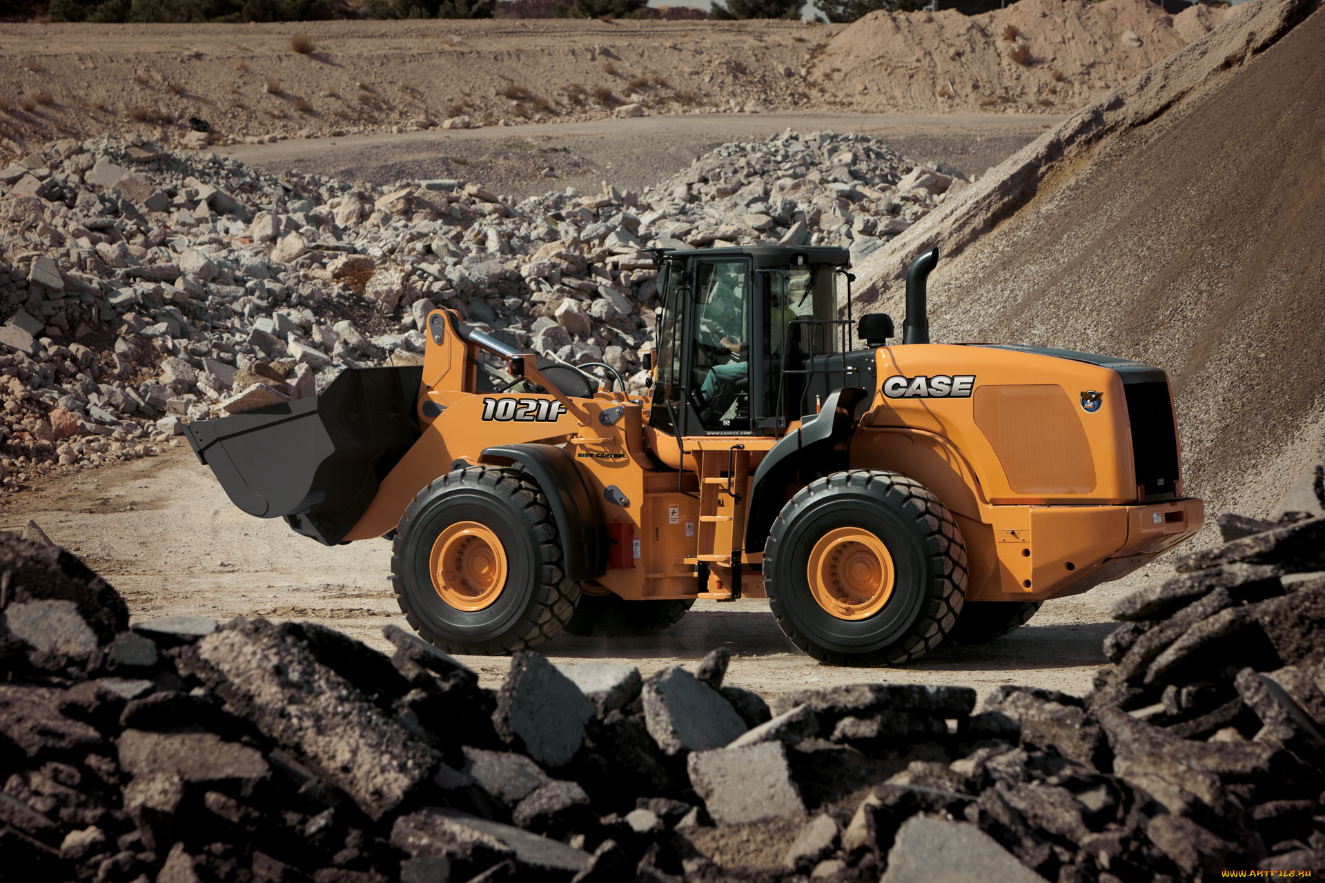 техника, фронтальные, погрузчики, case