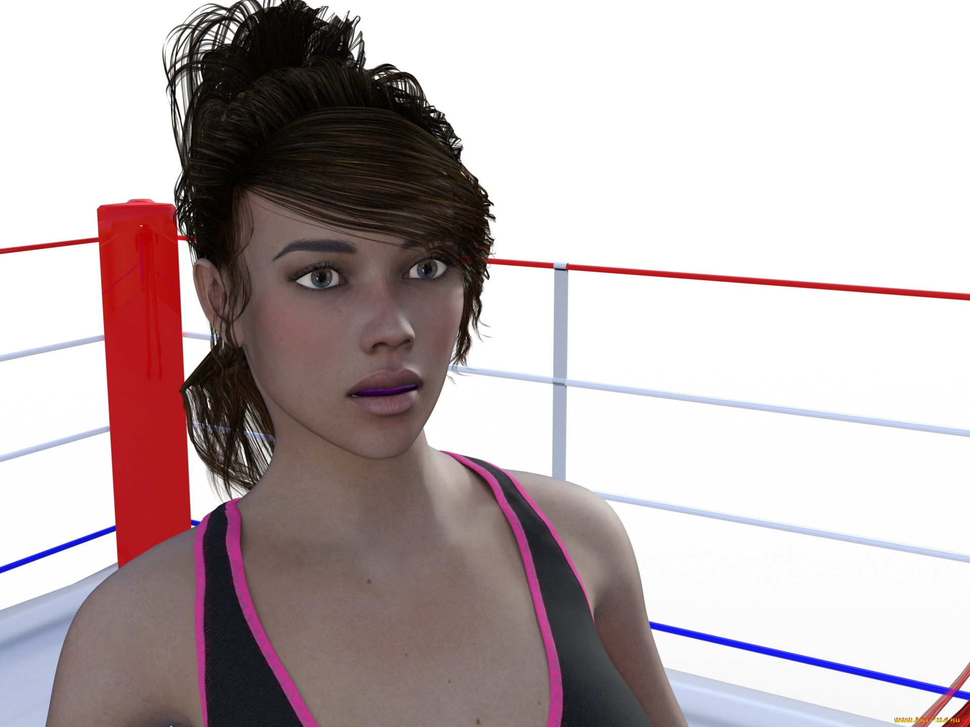 3д, графика, портрет, , portraits, девушка, фон, взгляд