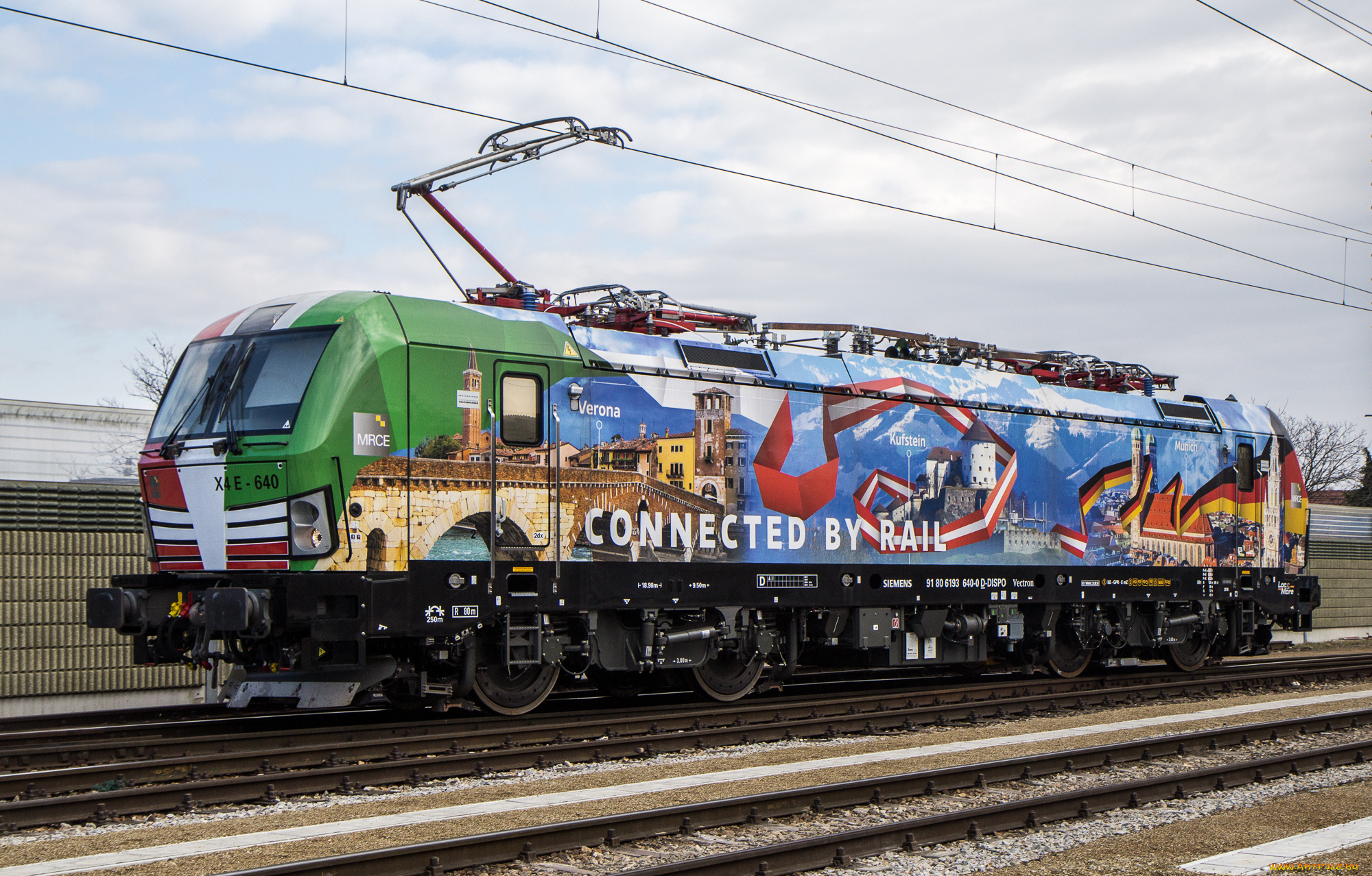 техника, электровозы, локомотив, состав