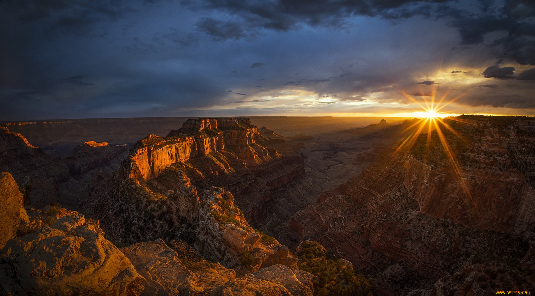 природа, горы, простор