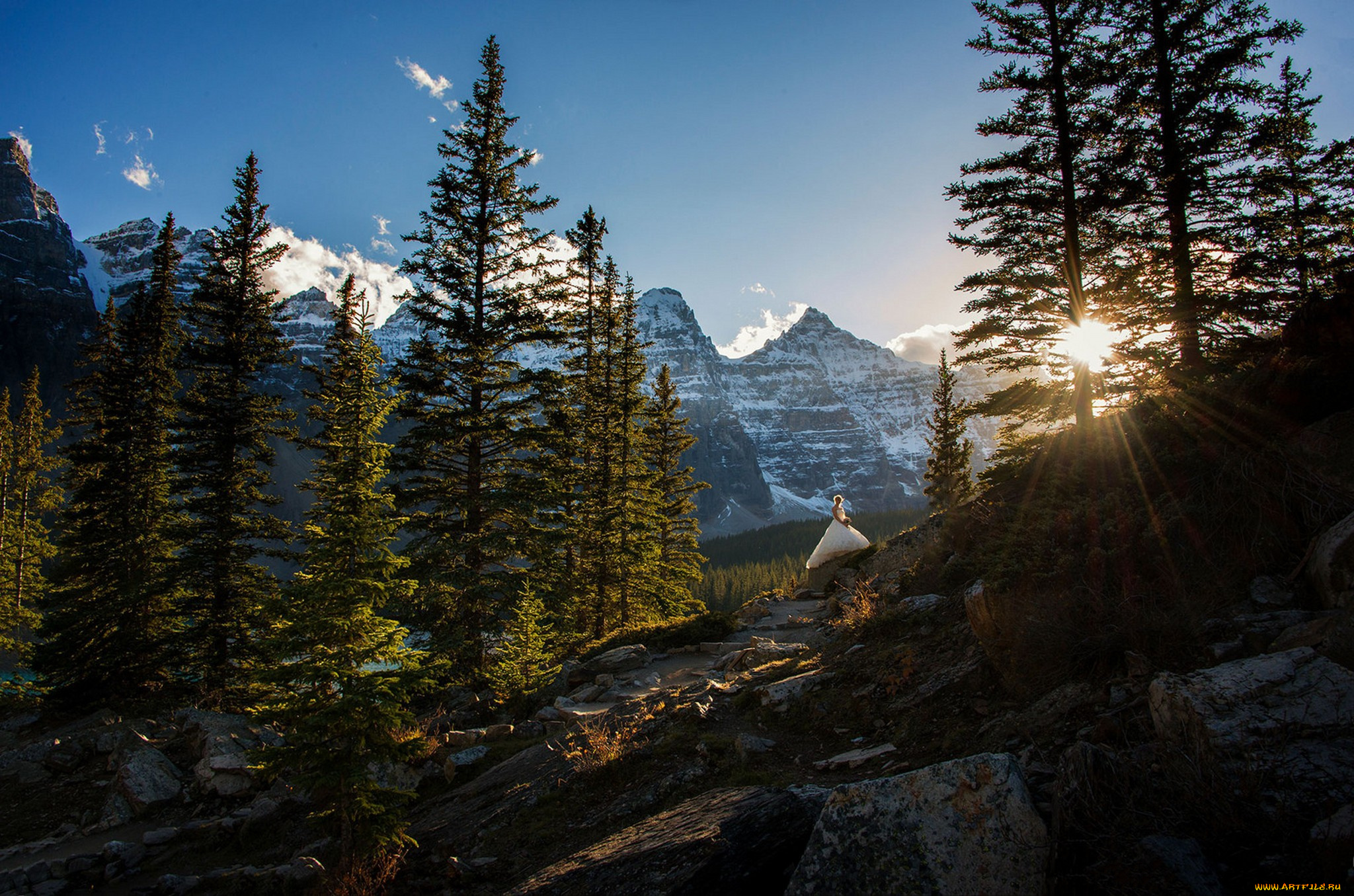 природа, горы, простор