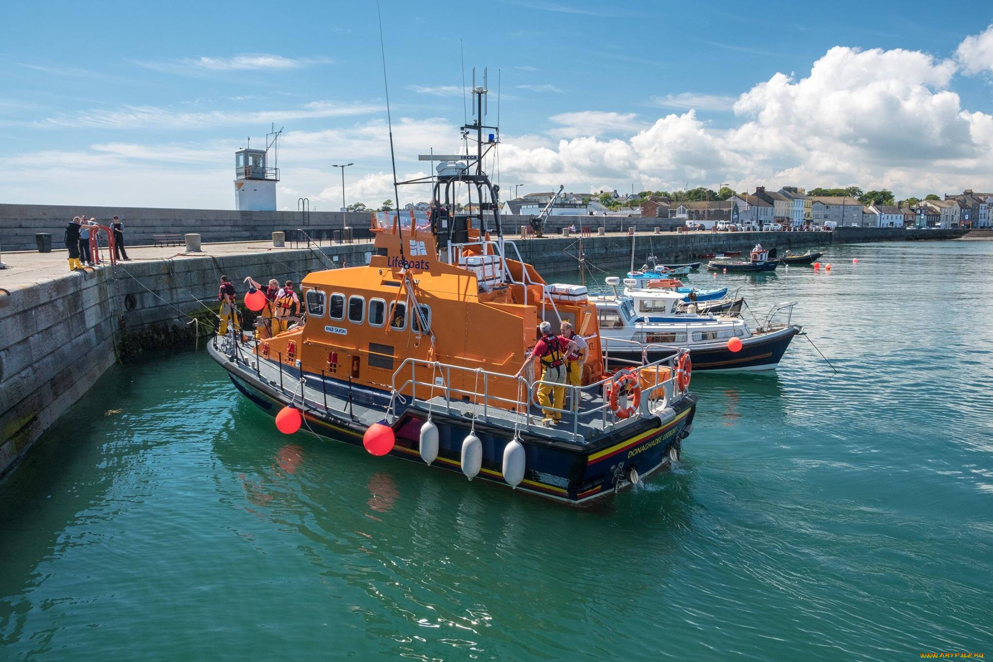 корабли, катера, лоцман