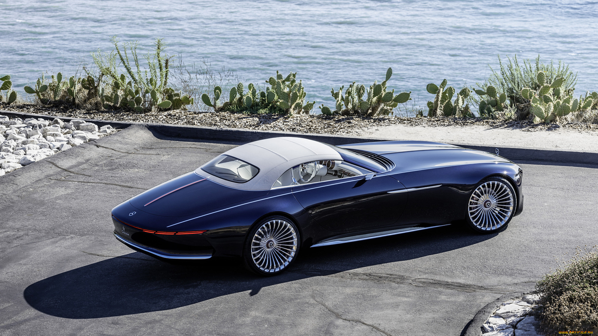 mercedes-maybach, vision, 6, cabriolet, ev, concept, 2017, автомобили, mercedes-benz, mercedes-maybach, vision, 6, cabriolet, ev, concept, 2017