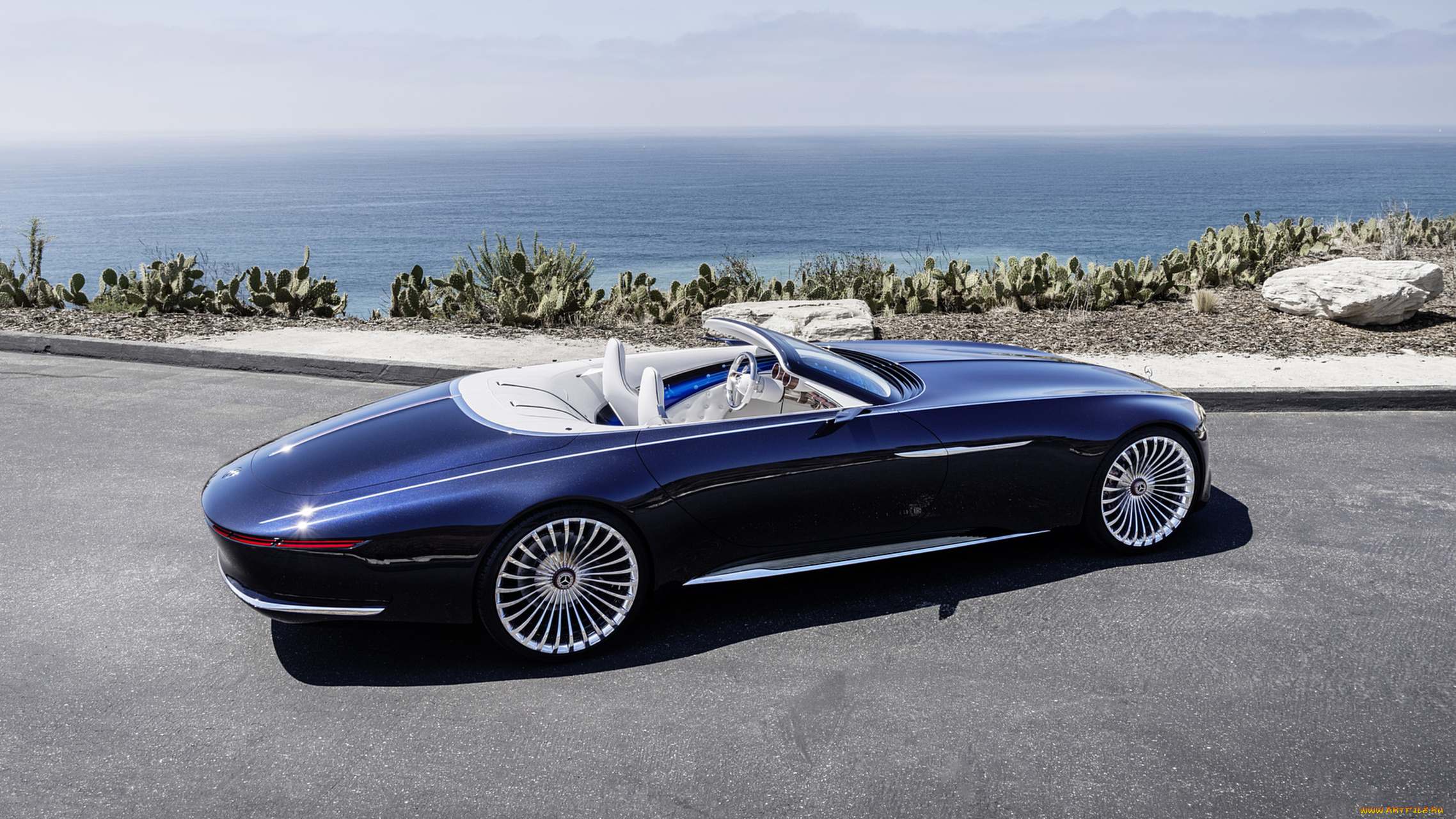 mercedes-maybach, vision, 6, cabriolet, ev, concept, 2017, автомобили, mercedes-benz, mercedes-maybach, vision, 6, cabriolet, ev, concept, 2017