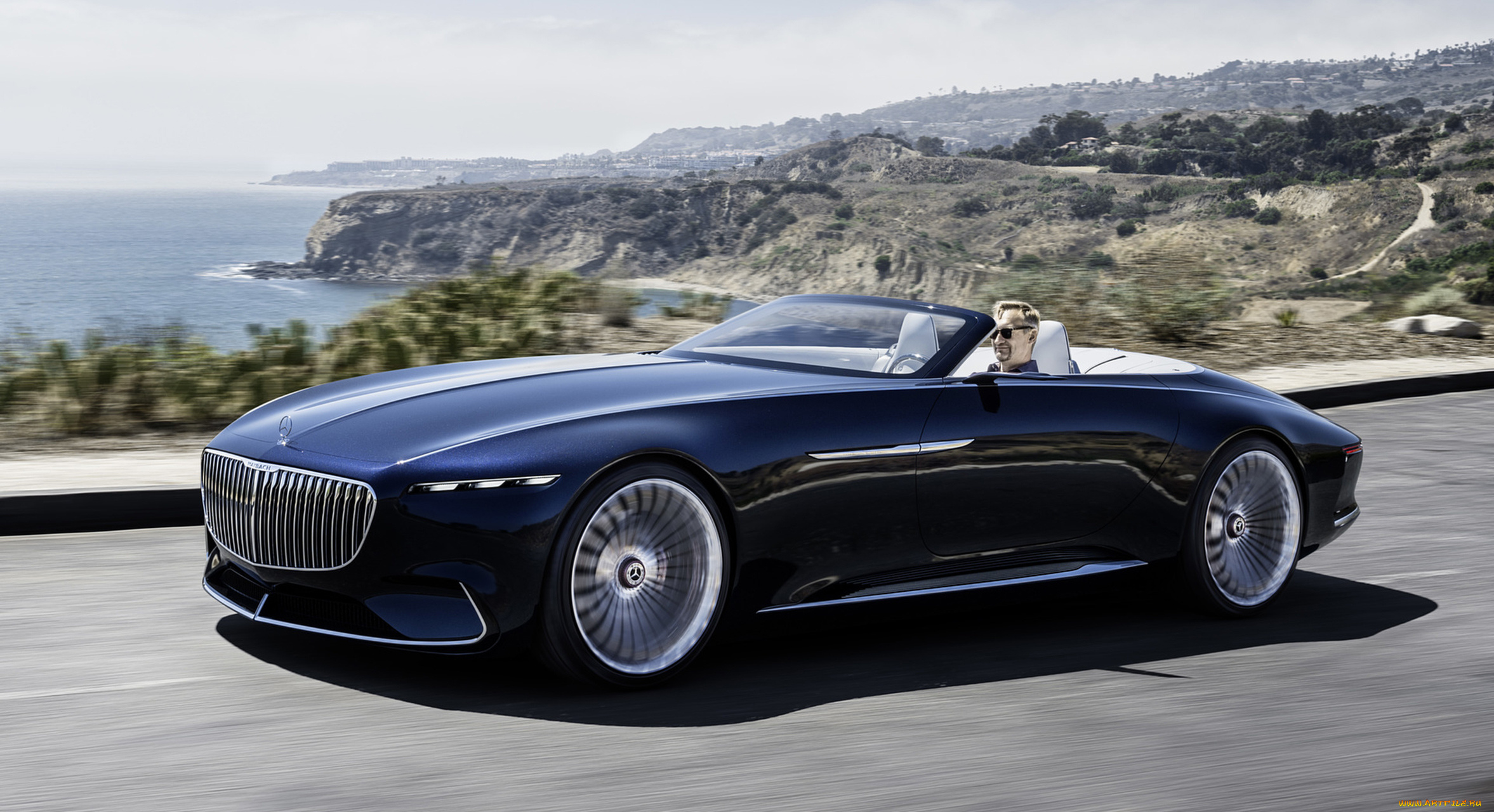 mercedes-maybach, vision, 6, cabriolet, ev, concept, 2017, автомобили, mercedes-benz, mercedes-maybach, vision, 6, cabriolet, ev, concept, 2017