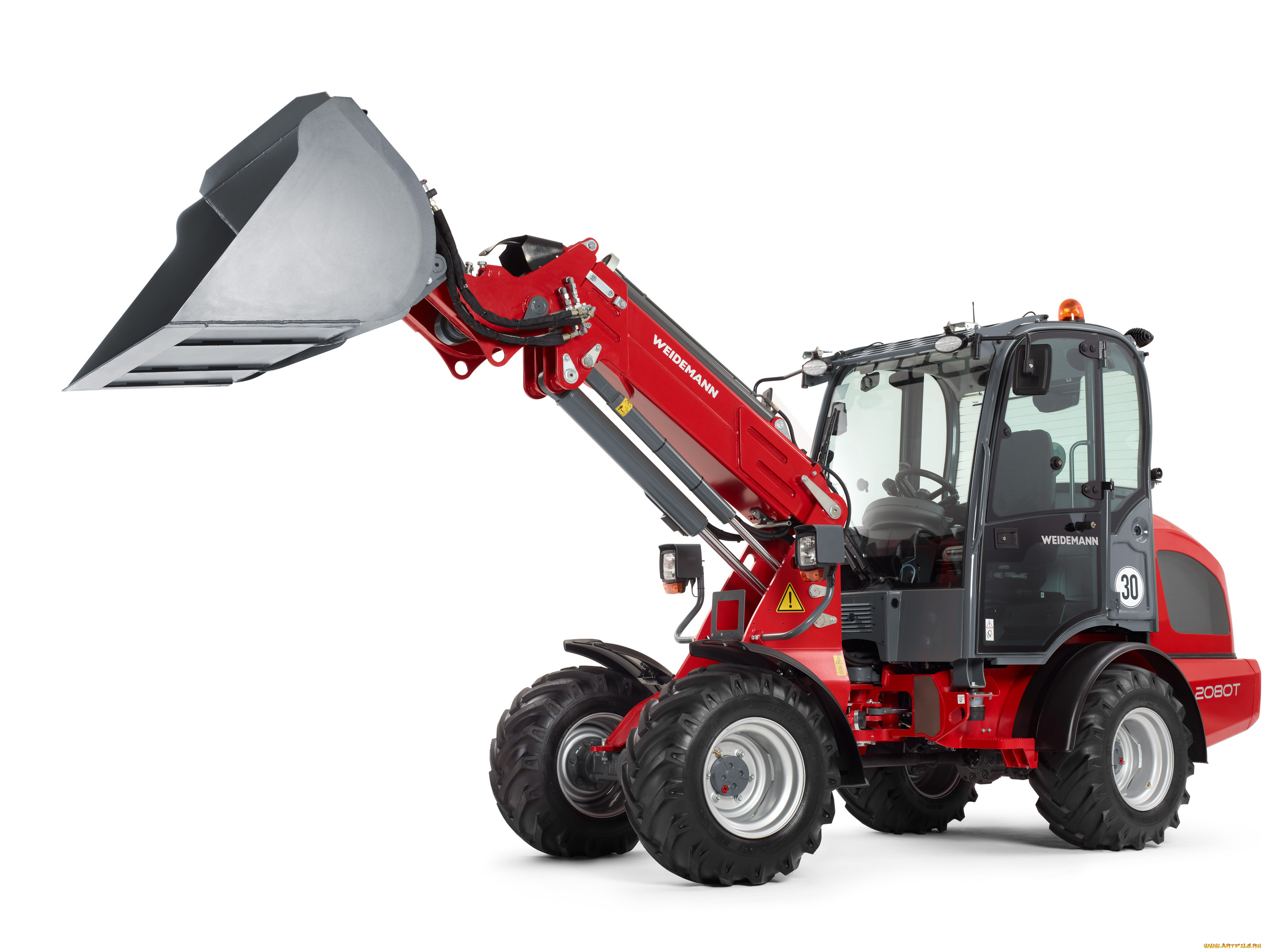техника, фронтальные, погрузчики, weidemann