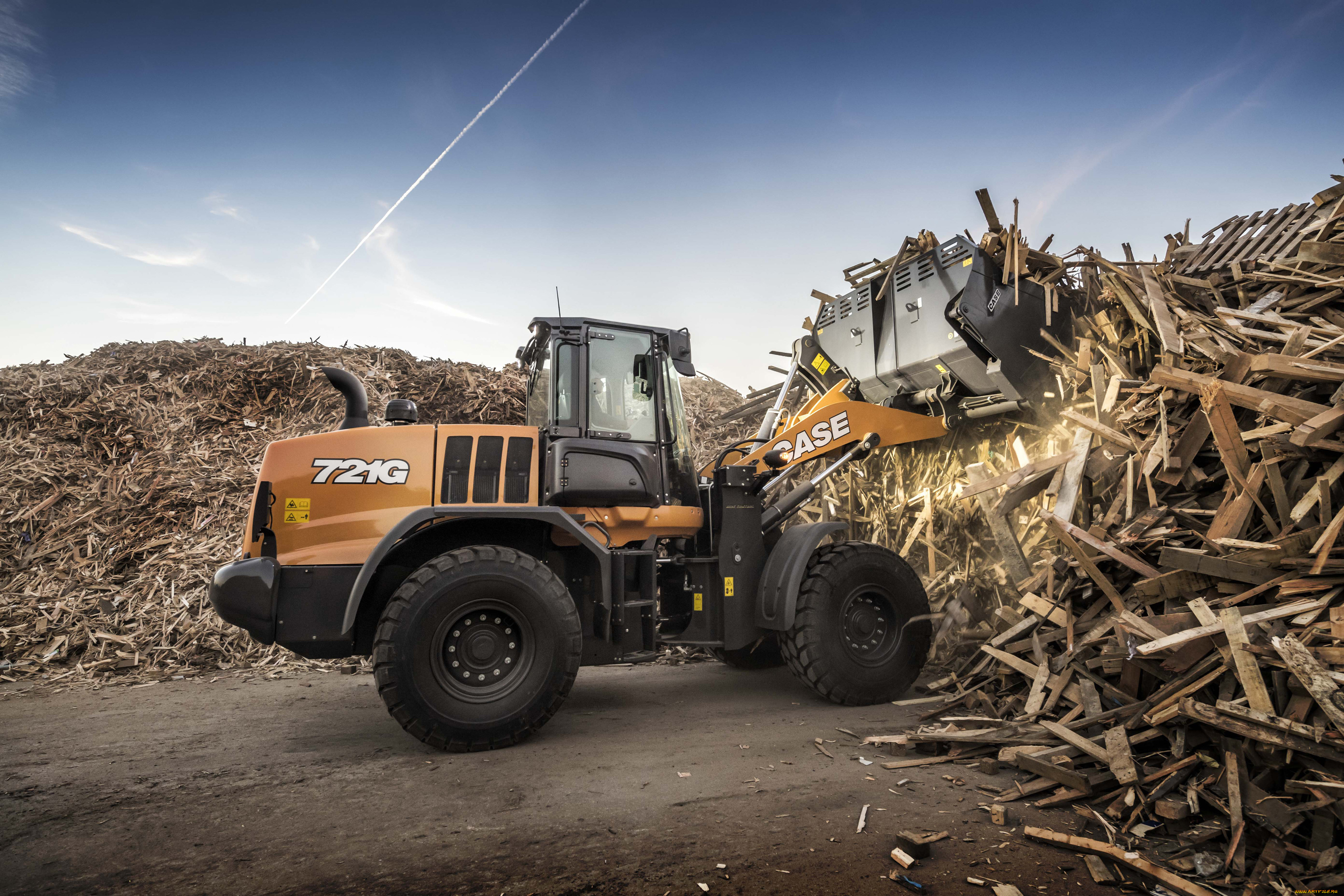 техника, фронтальные, погрузчики, case