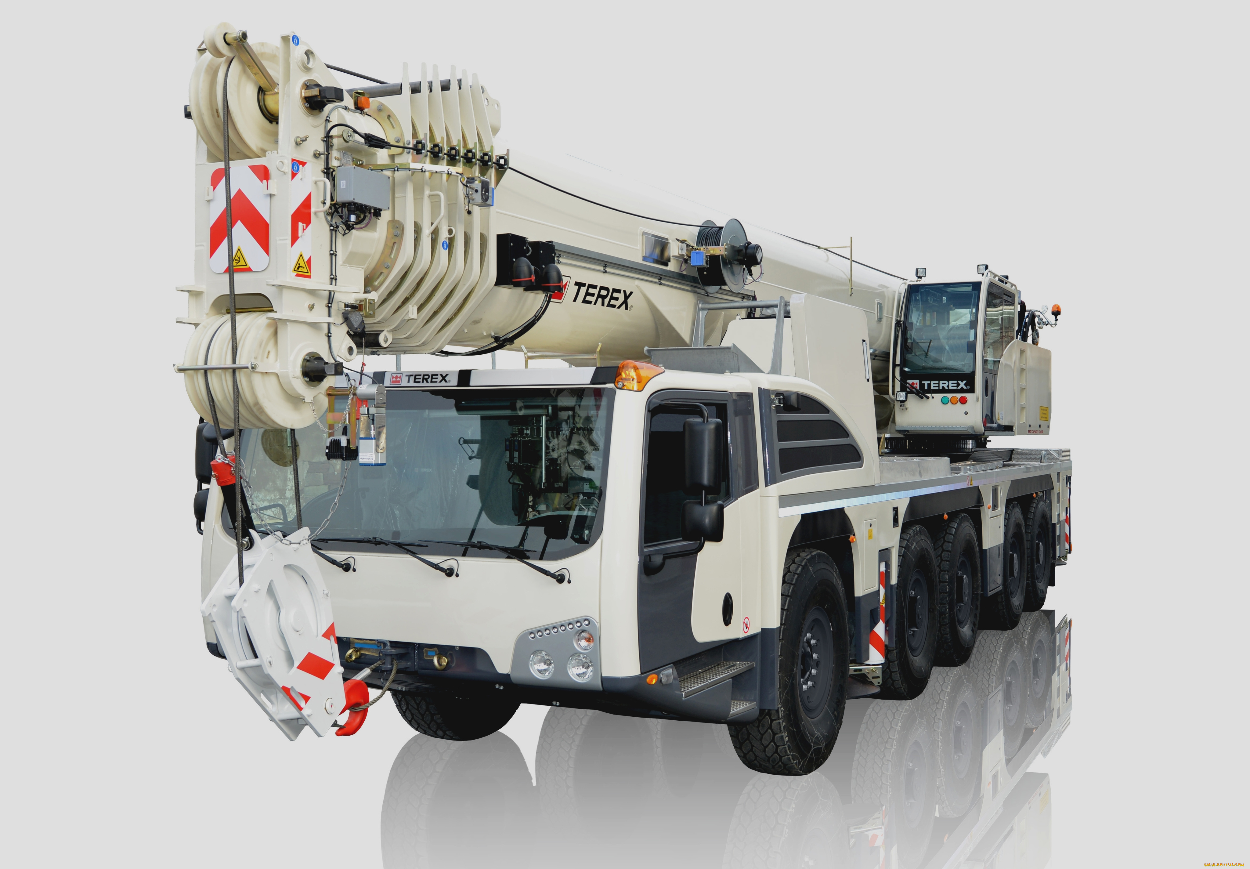 техника, краны, terex
