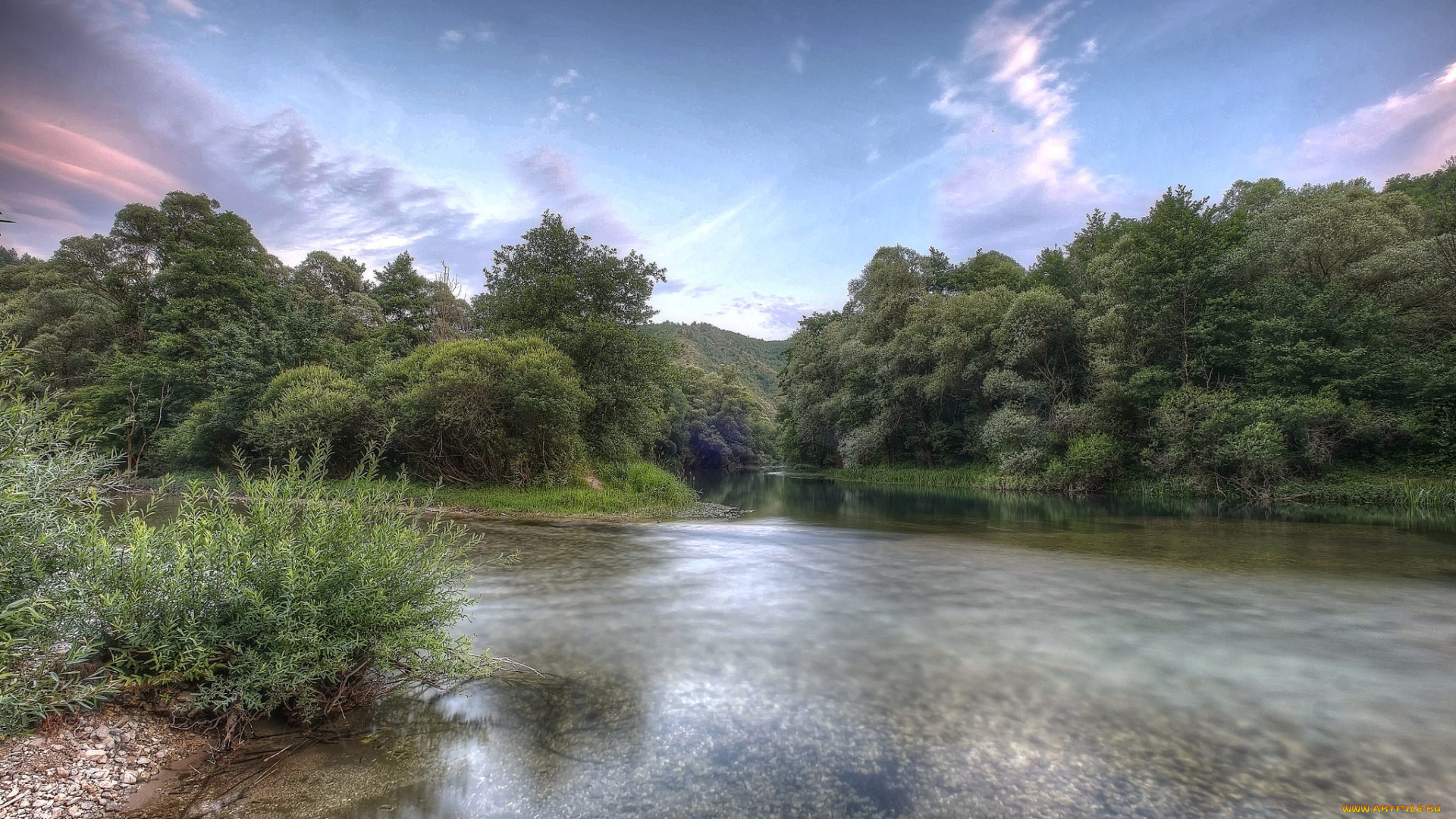 природа, реки, озера, простор