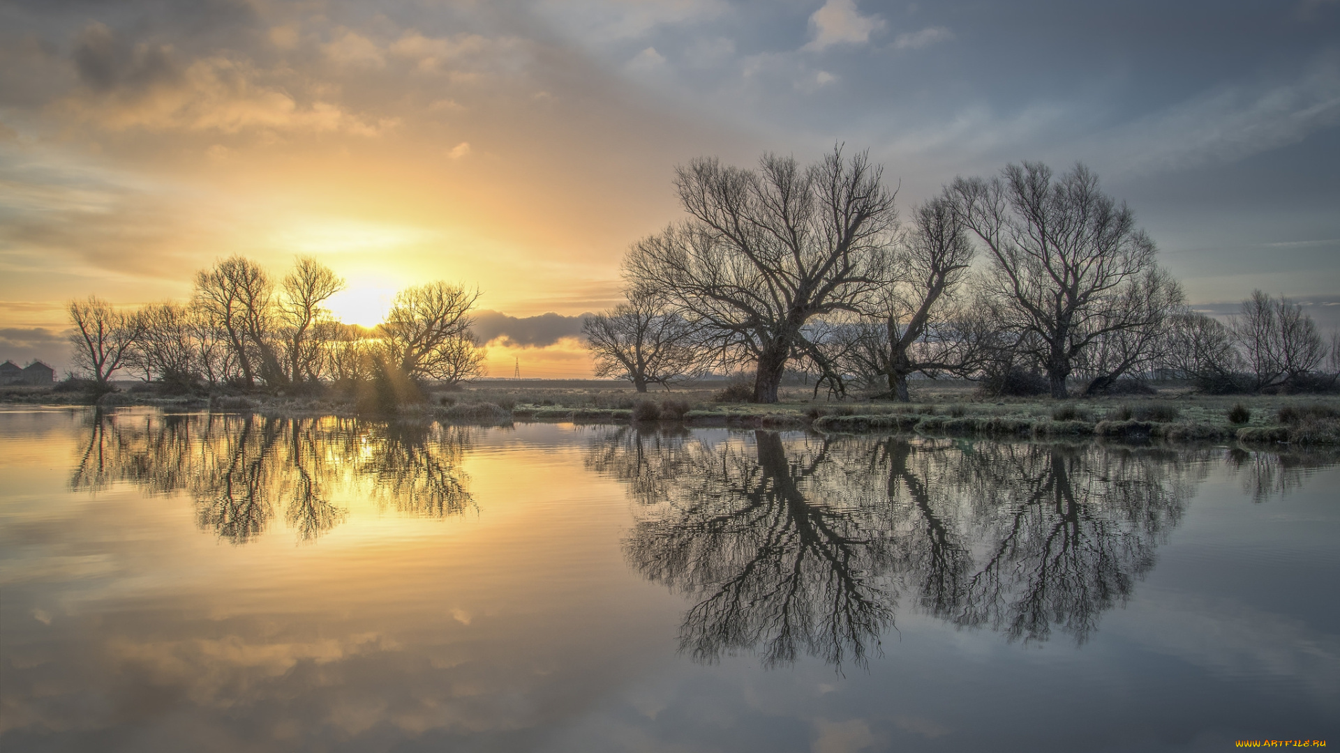 природа, восходы, закаты, простор