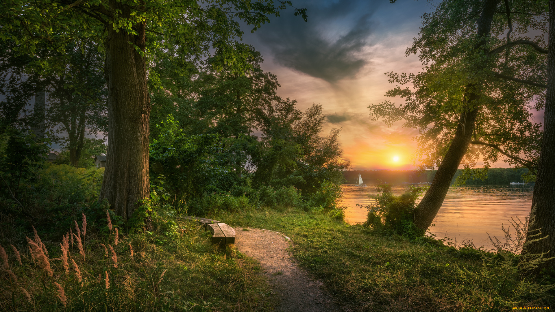 природа, восходы, закаты, простор