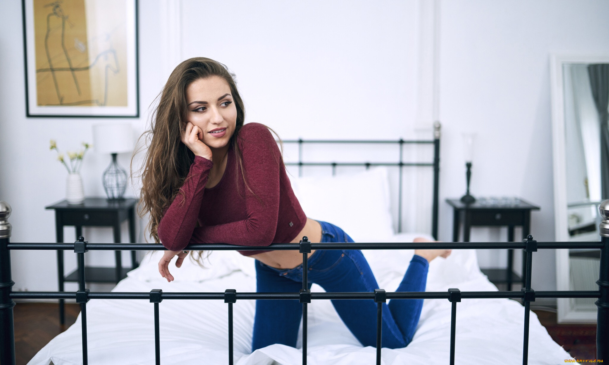 девушка, девушки, -unsort, , брюнетки, темноволосые, модель