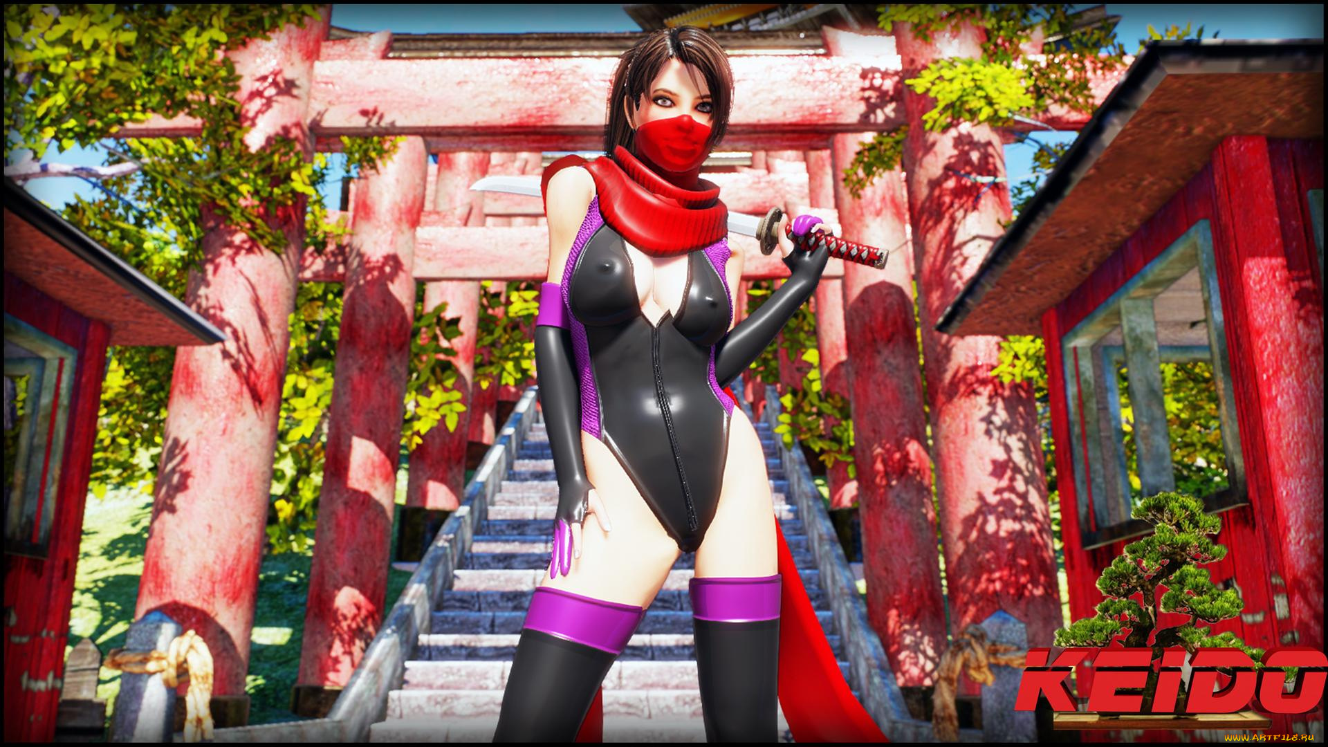 3д, графика, фантазия, , fantasy, фон, взгляд, девушка