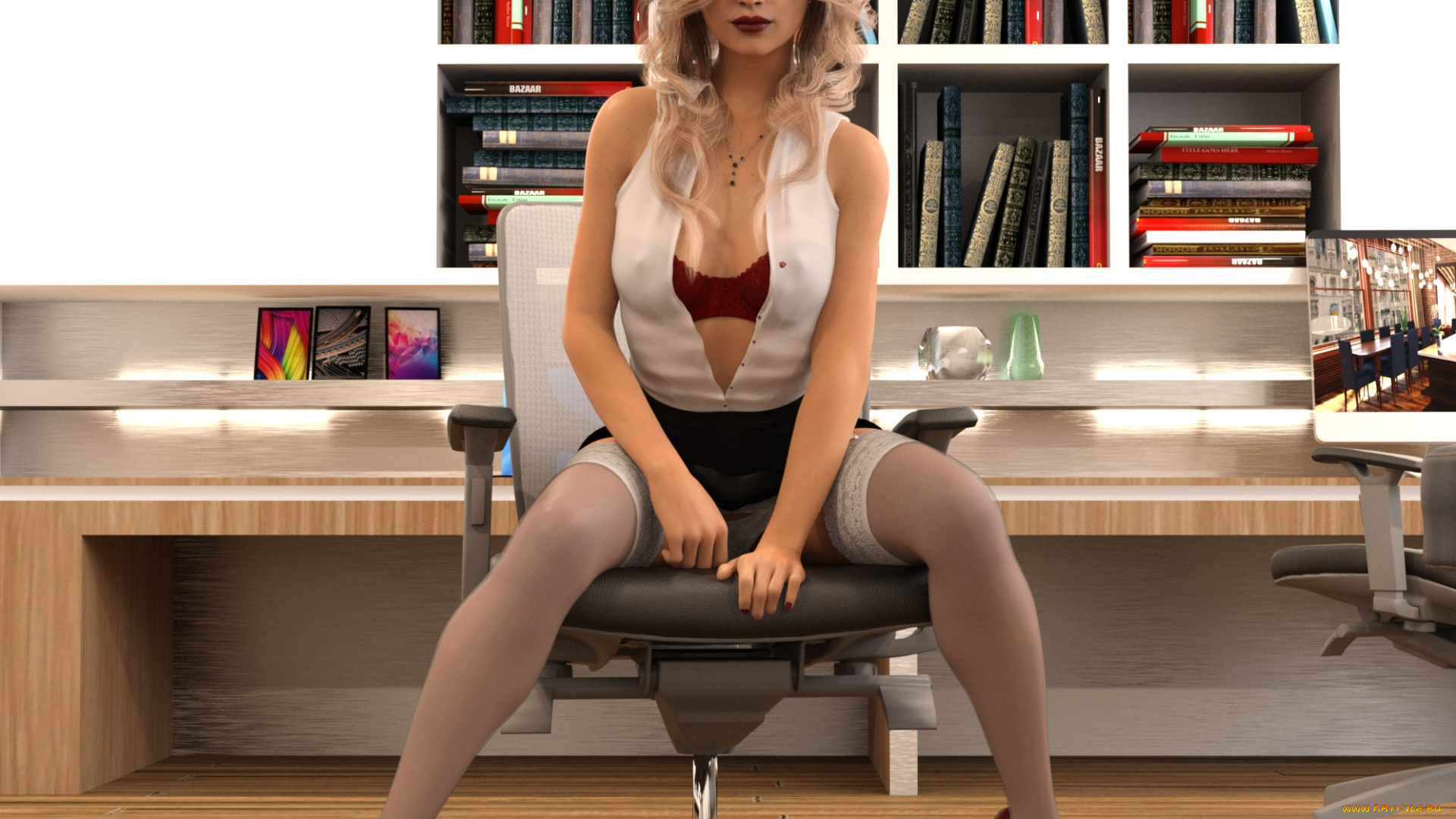 3д, графика, люди, , people, фон, взгляд, девушка