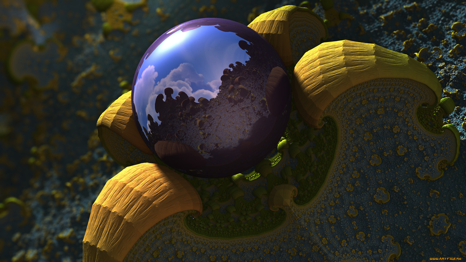 3д, графика, шары, , balls, фон, шар