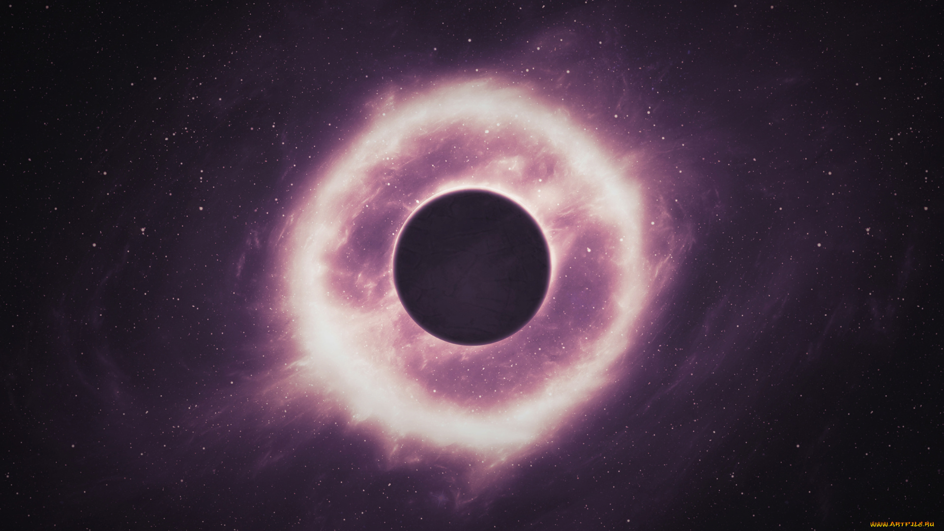 космос, арт, галактика, вселенная, планета, звезды